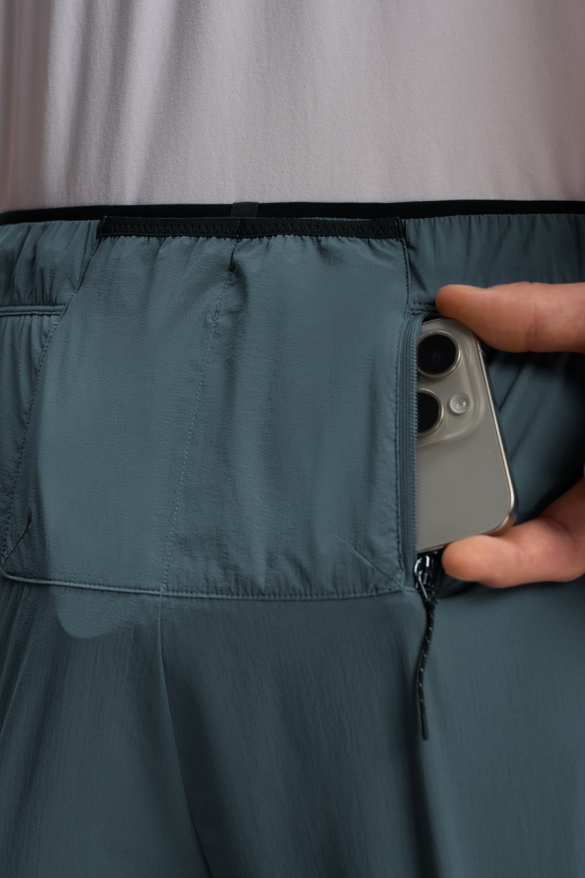 Men's Running Water-Repellent UPF50+ Cool-Touch Woven Shorts