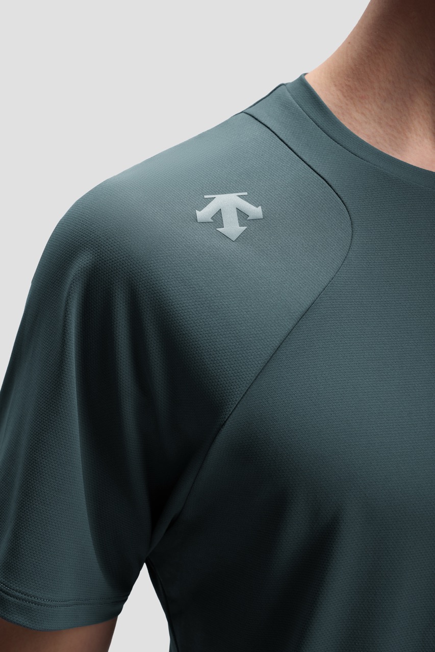 Men's Running Moisture-Wicking Quick-Dry Short-Sleeve Knit Top
