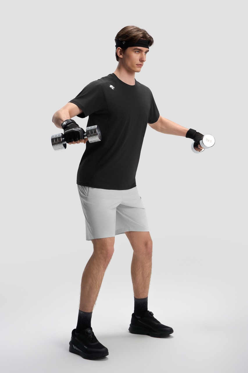 Men's Training Short-Sleeve Knit Top
