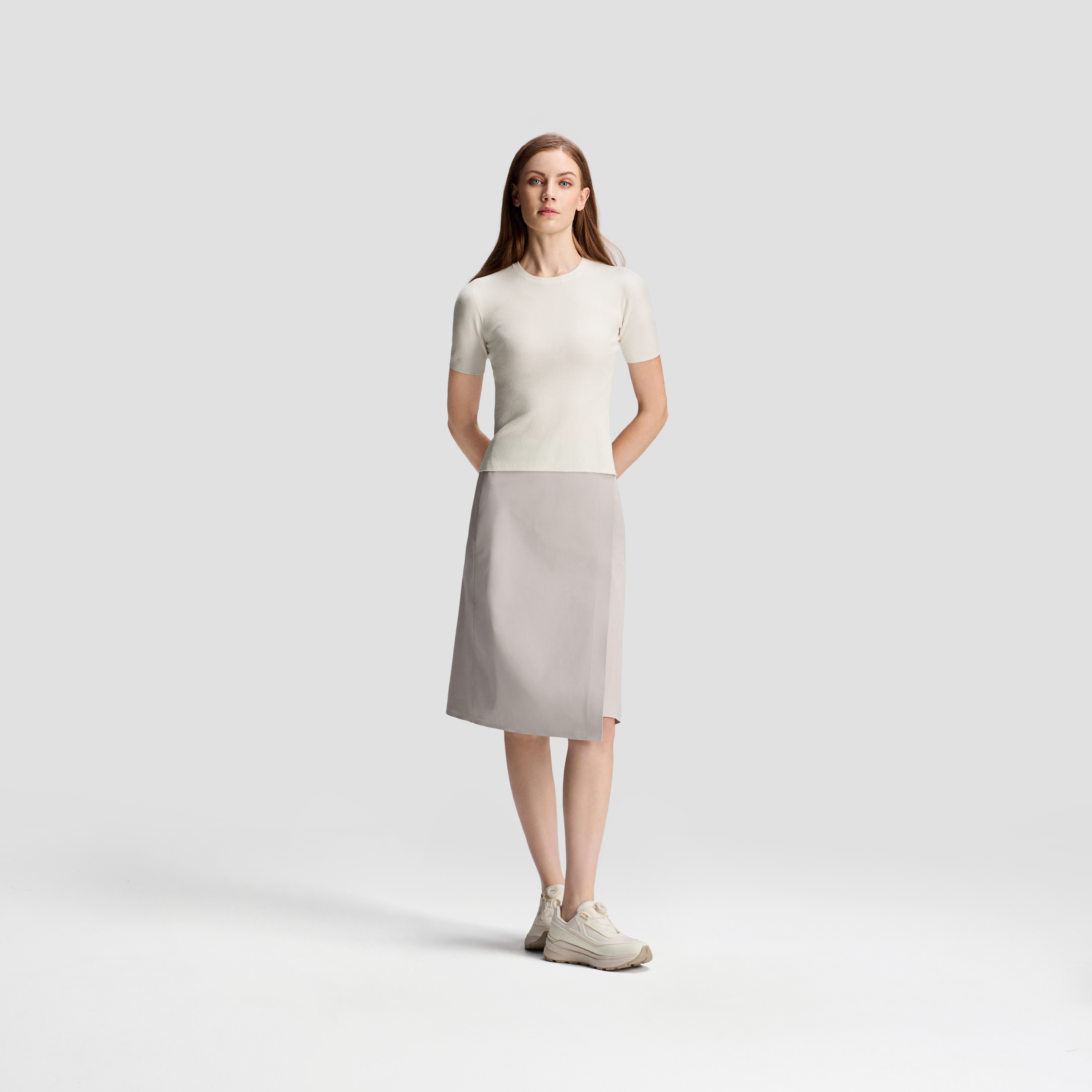 Women's DUALIS Short Sleeve Knit T-Shirt