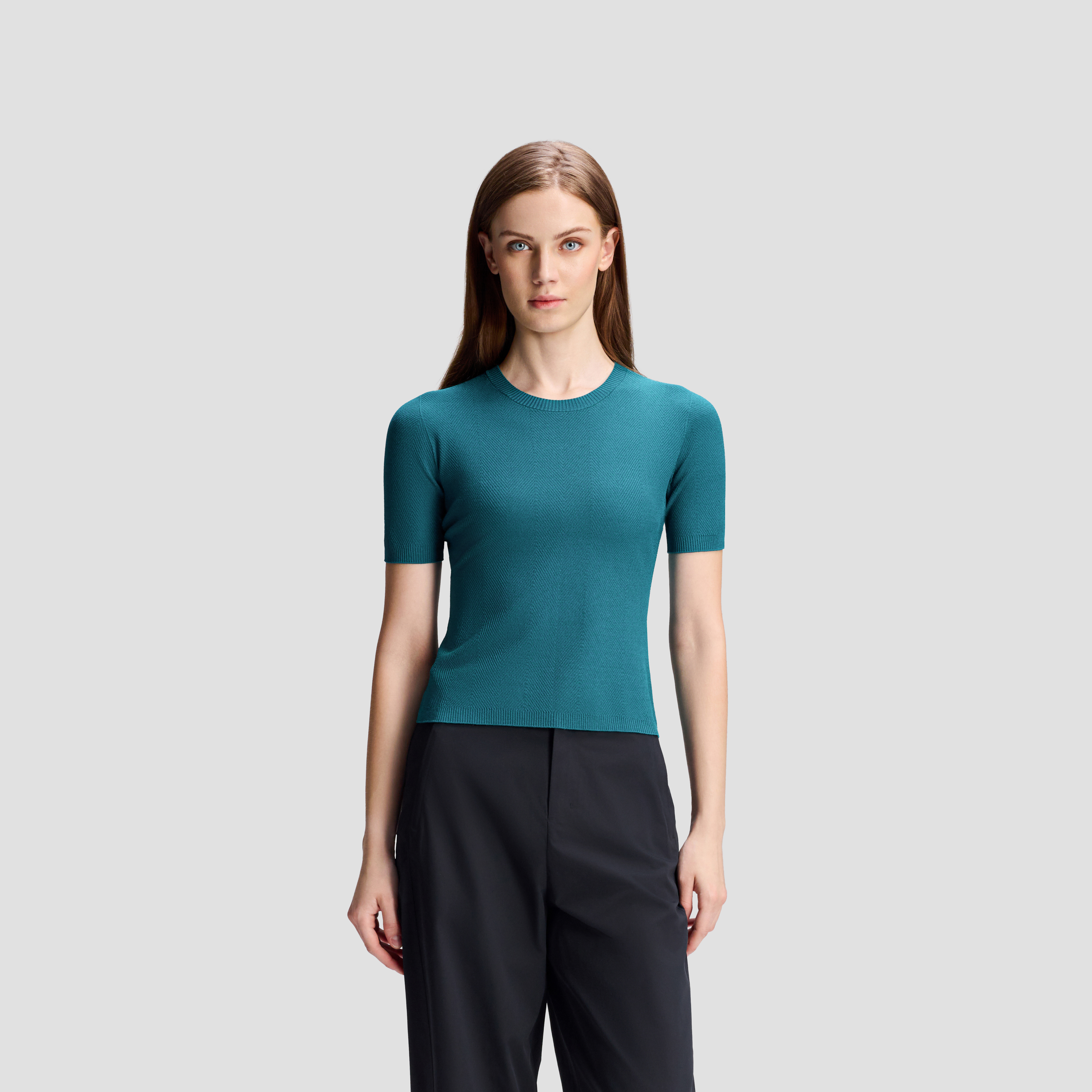 Women's DUALIS Short Sleeve Knit T-Shirt