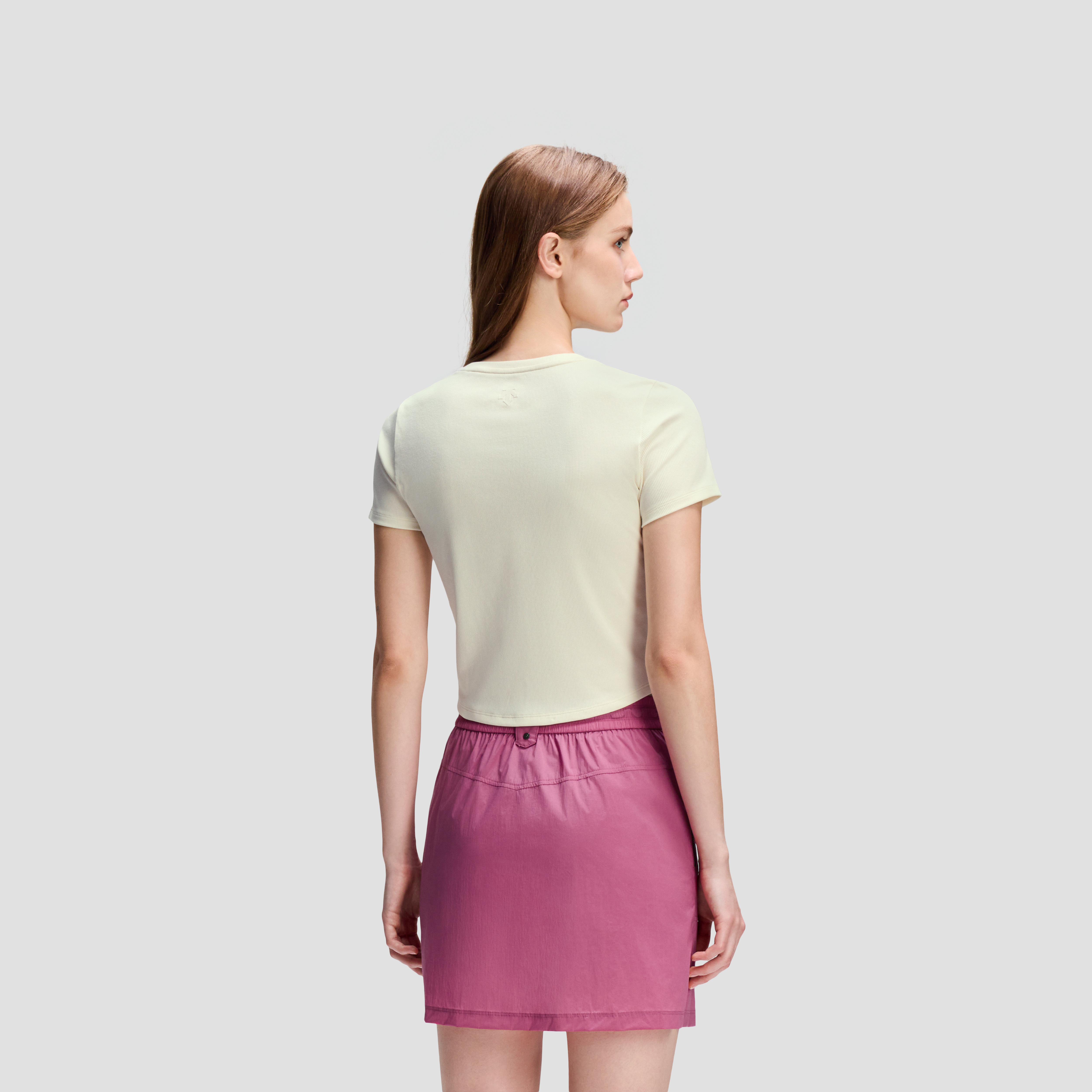 WOMEN'S STUDIO Women Short Sleeve Knit T-Shirt