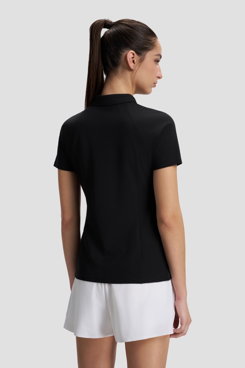 Women's Training Moisture-Wicking Quick-Dry Short-Sleeve Polo Shirt