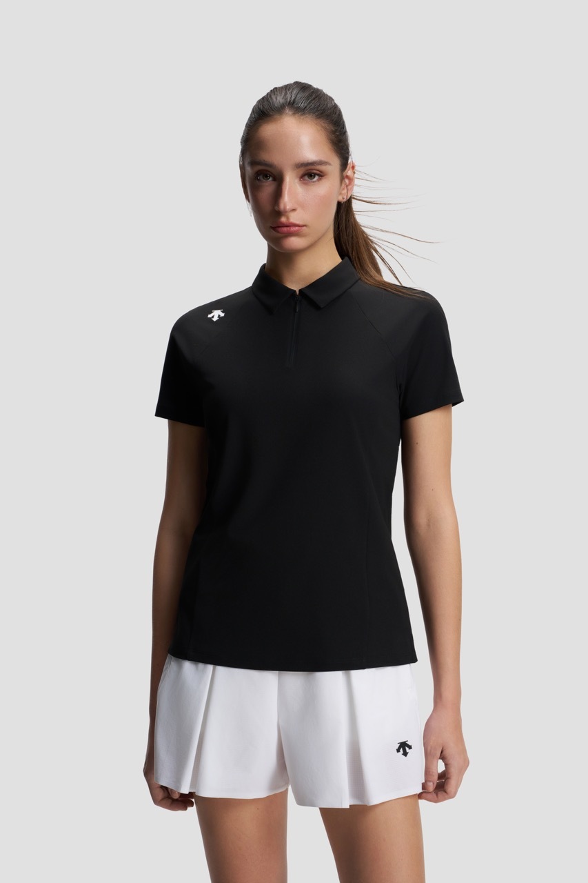 Women's Training Moisture-Wicking Quick-Dry Short-Sleeve Polo Shirt