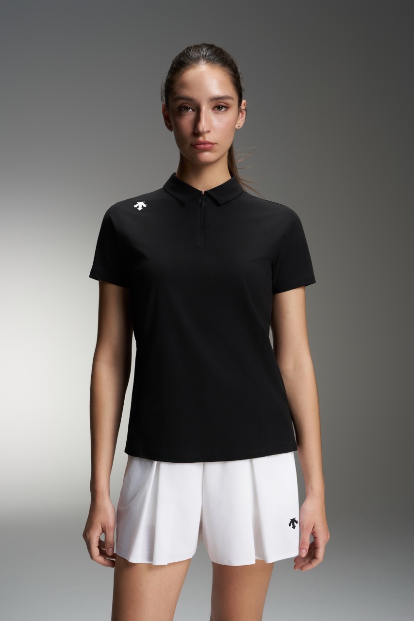 Women's Training Moisture-Wicking Quick-Dry Short-Sleeve Polo Shirt