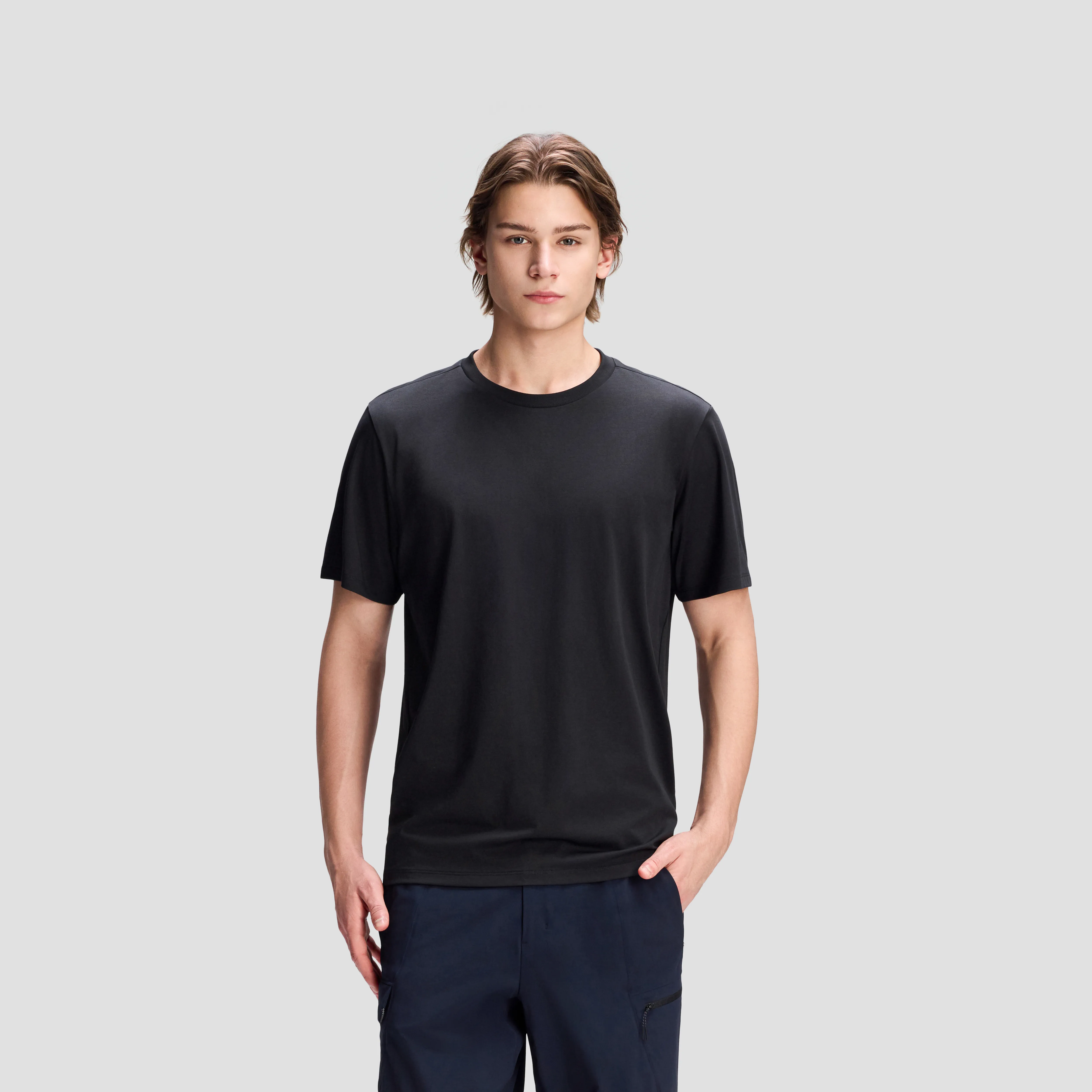 Unisex Essential Cooling Quick-Dry Short Sleeve Knit T-Shirt