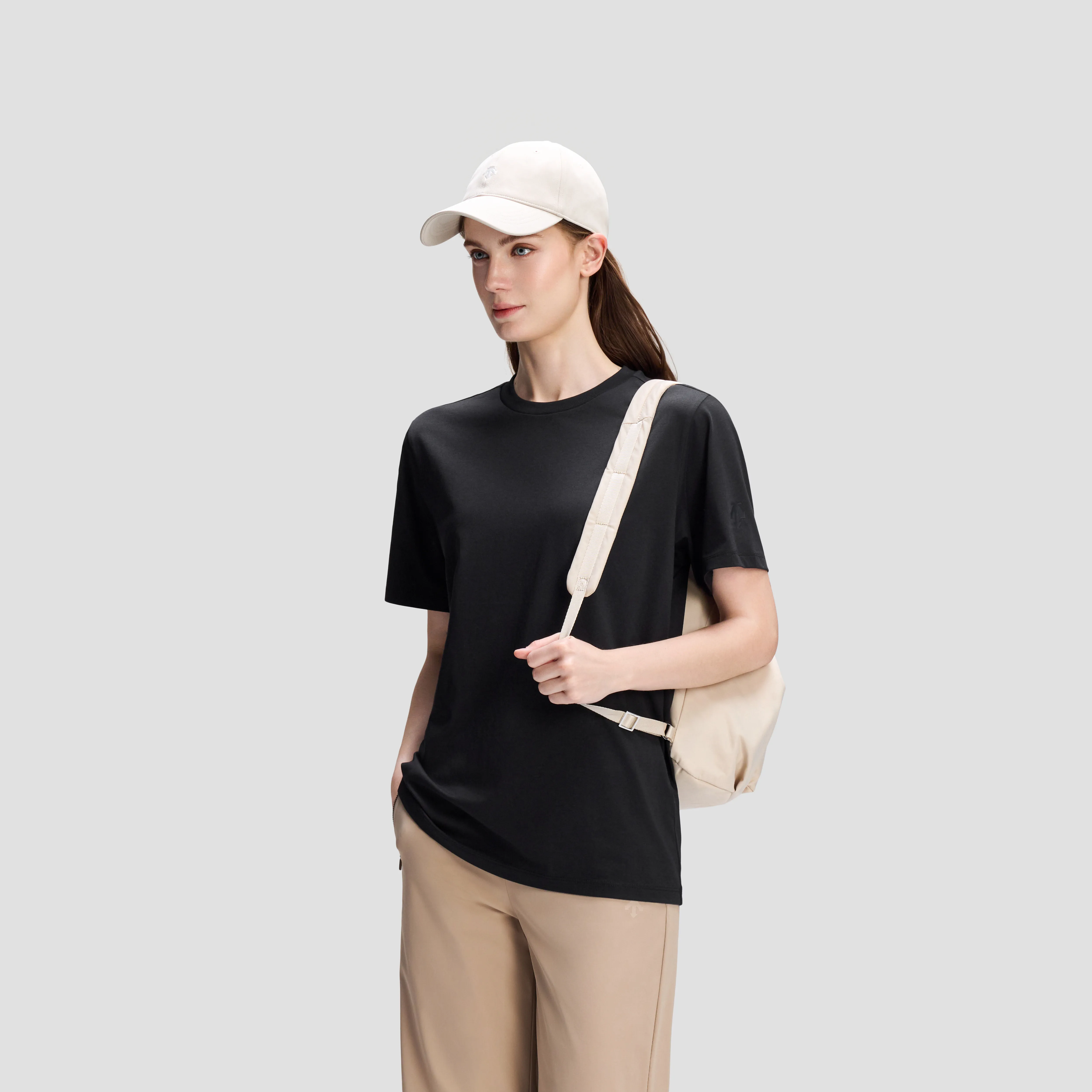 Unisex Essential Cooling Quick-Dry Short Sleeve Knit T-Shirt