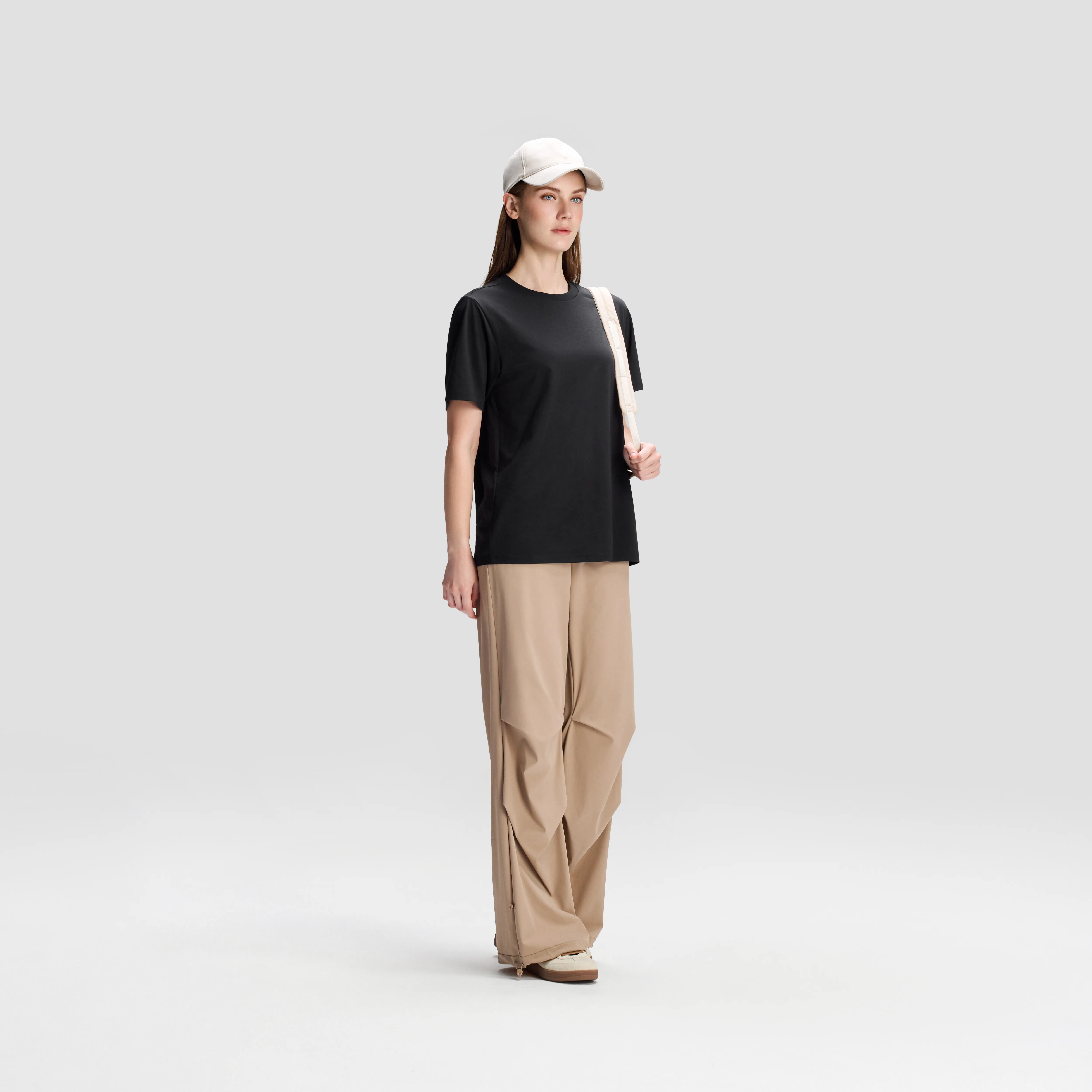 Unisex Essential Cooling Quick-Dry Short Sleeve Knit T-Shirt