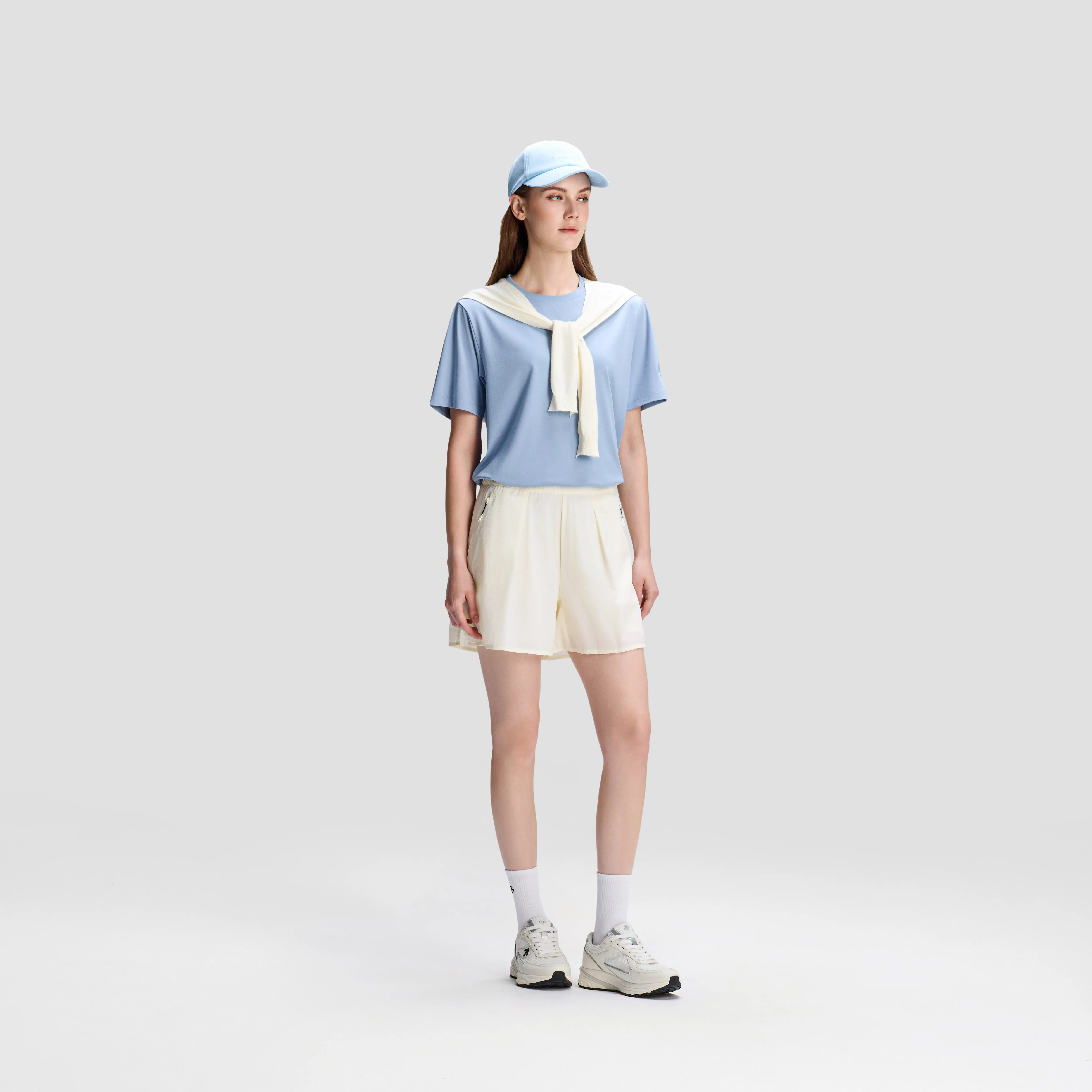 Unisex Essential Cooling Quick-Dry Short Sleeve Knit T-Shirt