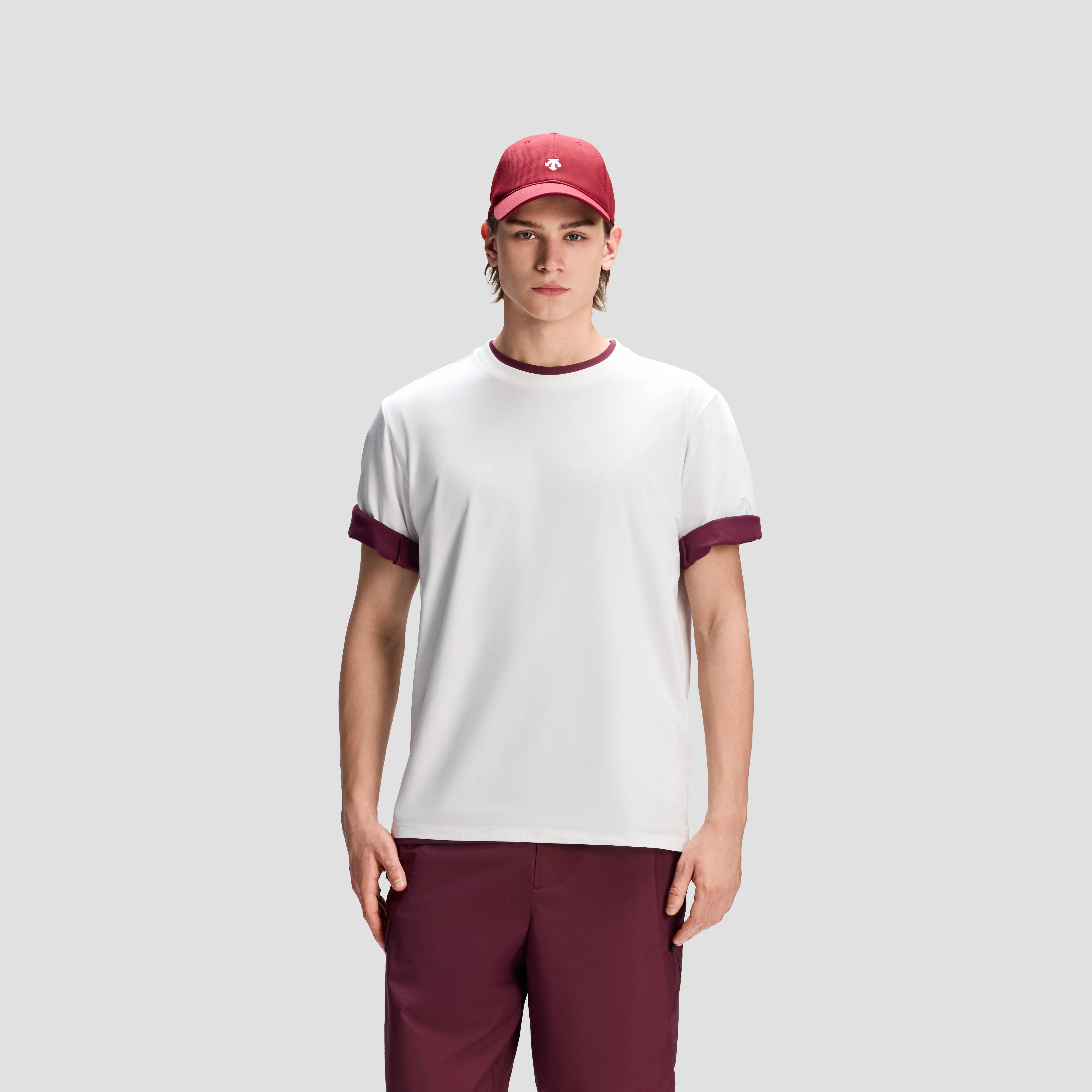 Unisex Essential Cooling Quick-Dry Short Sleeve Knit T-Shirt