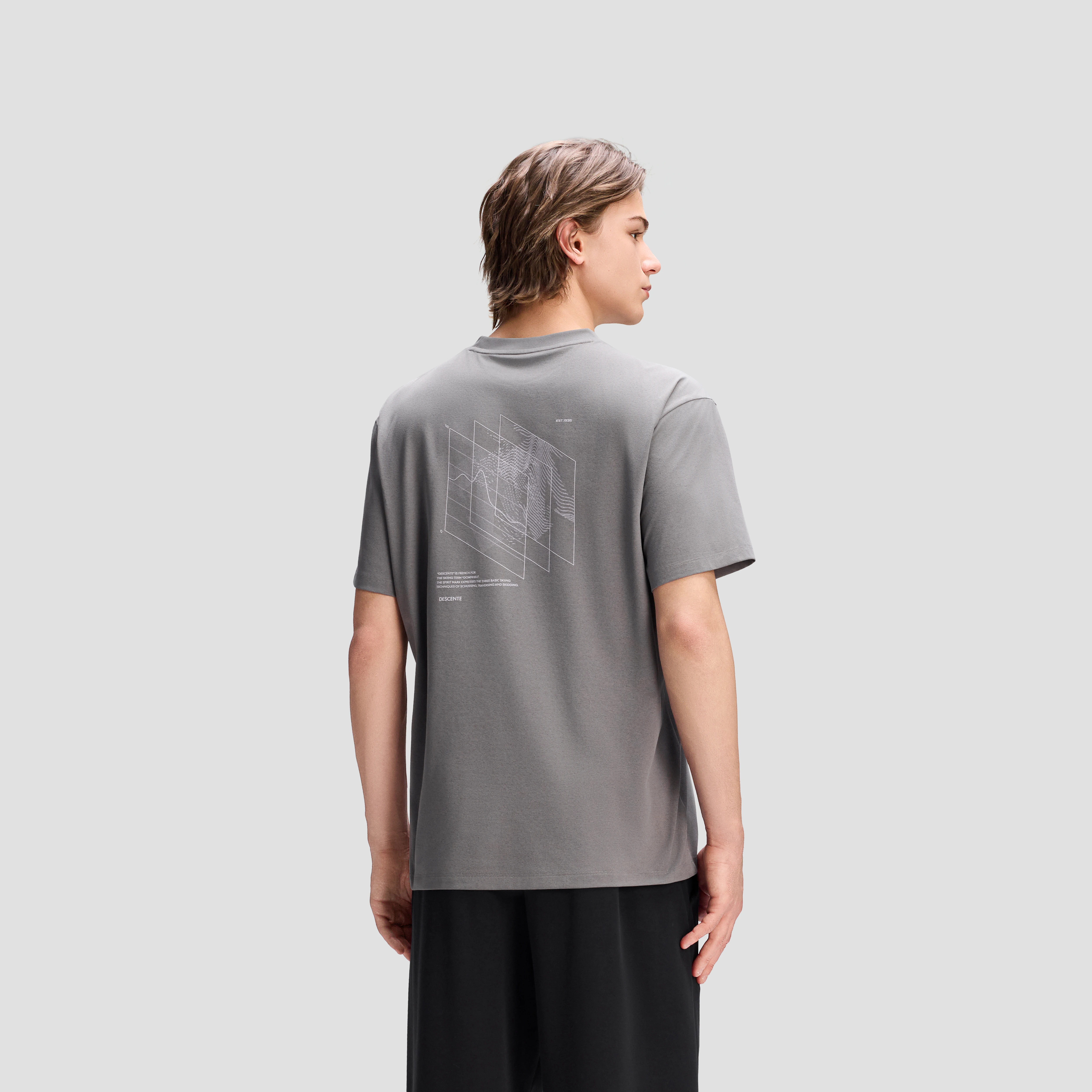 Unisex Essential Graphic Short Sleeve Knit T-Shirt