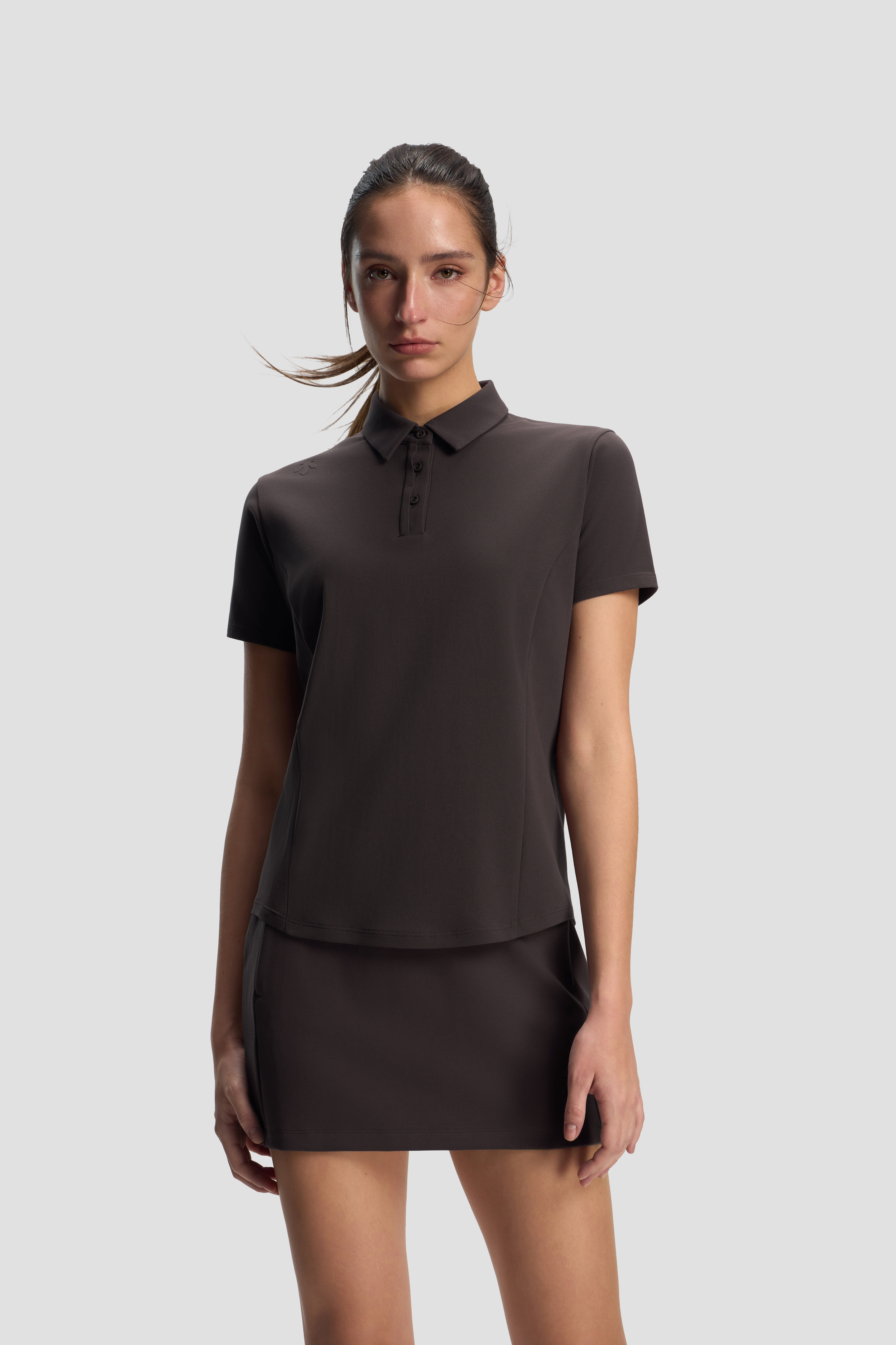 TRAINING Women Short Sleeve Polo