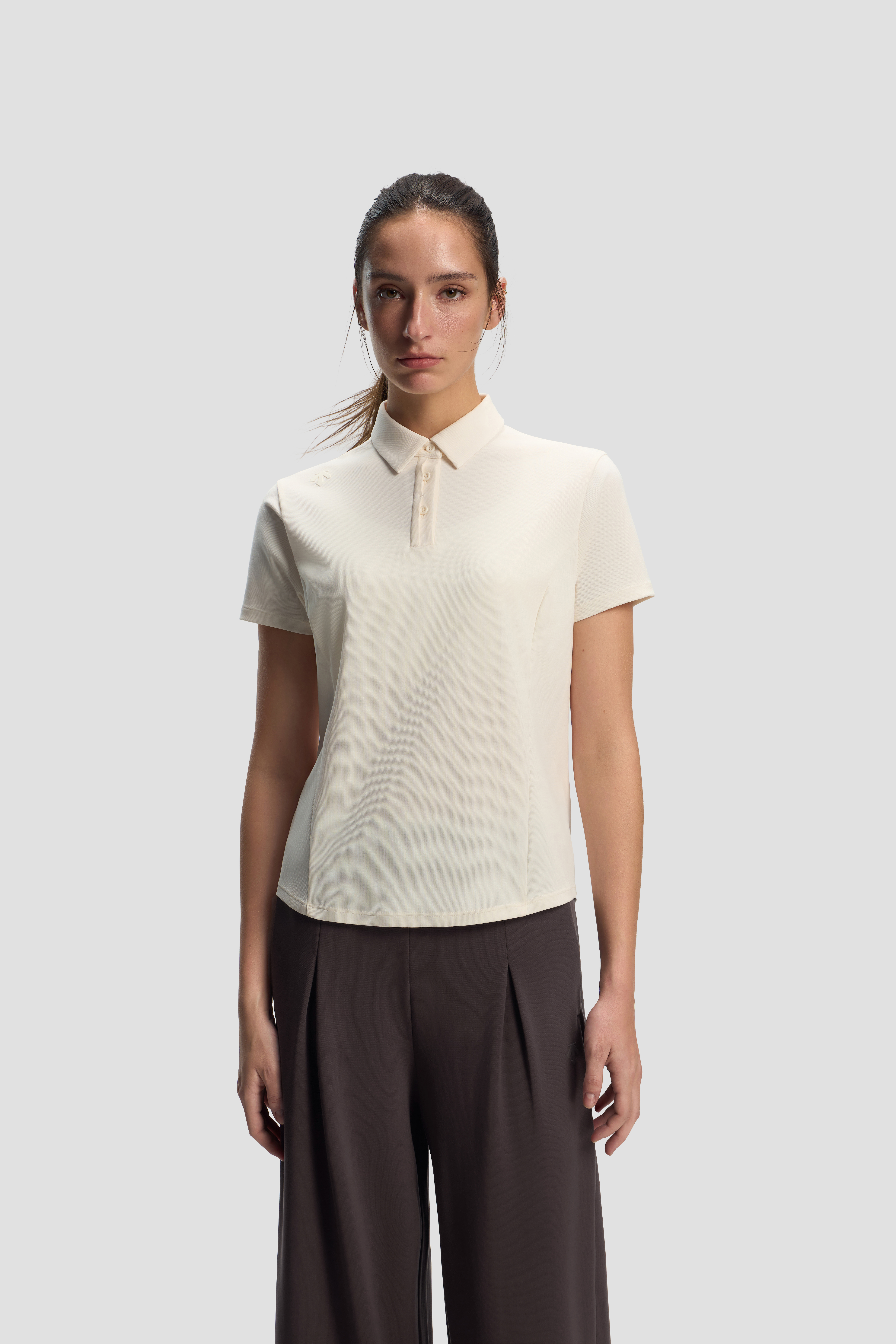 TRAINING Women Short Sleeve Polo