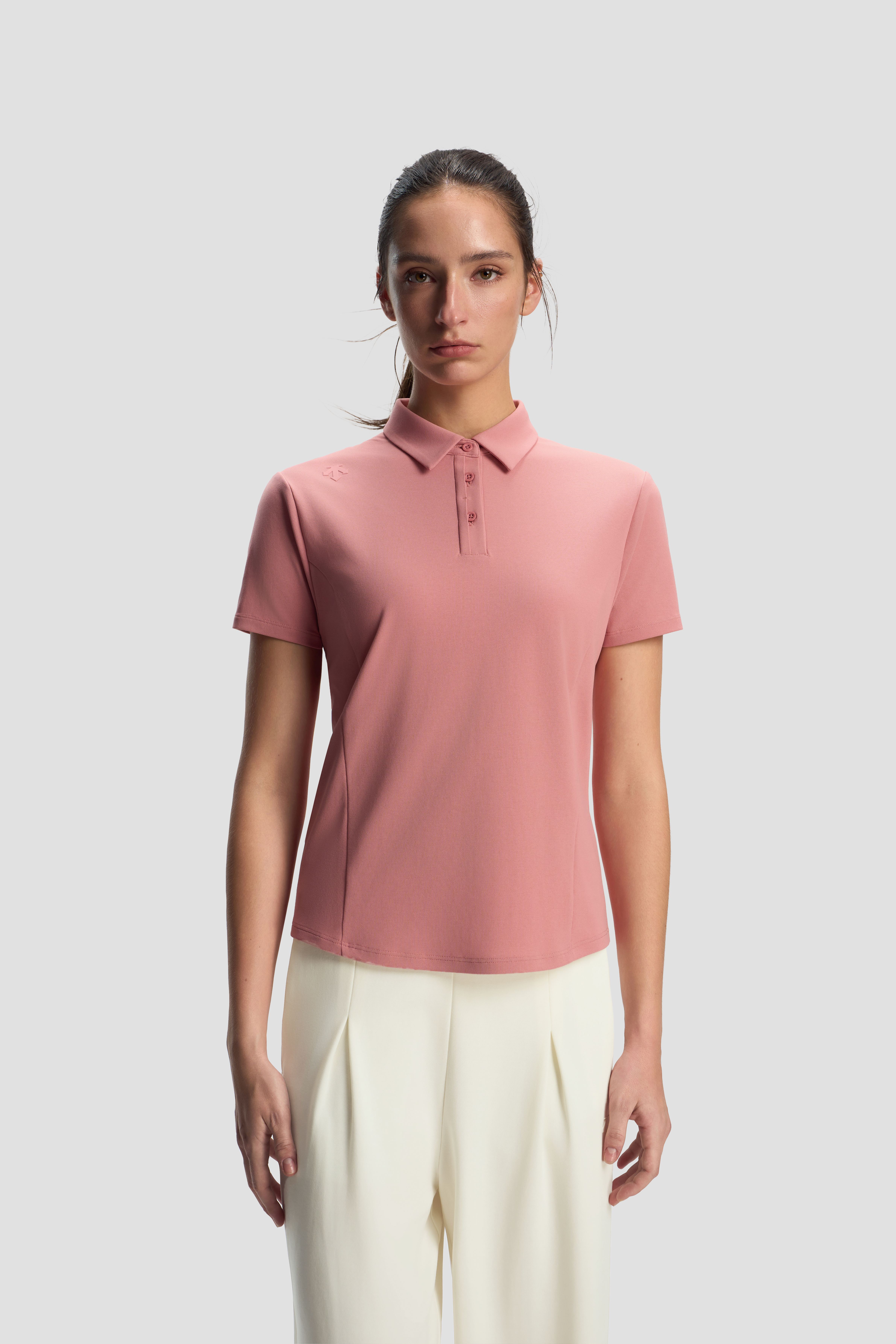 TRAINING Women Short Sleeve Polo