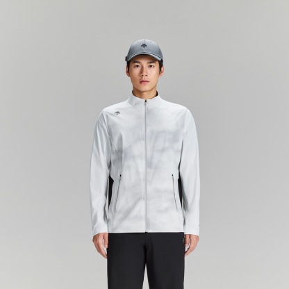 Men's Golf Structured Athletic Stretch Perforated Jacket
