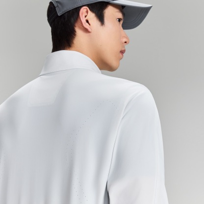 Men's Golf Structured Athletic Stretch Perforated Jacket