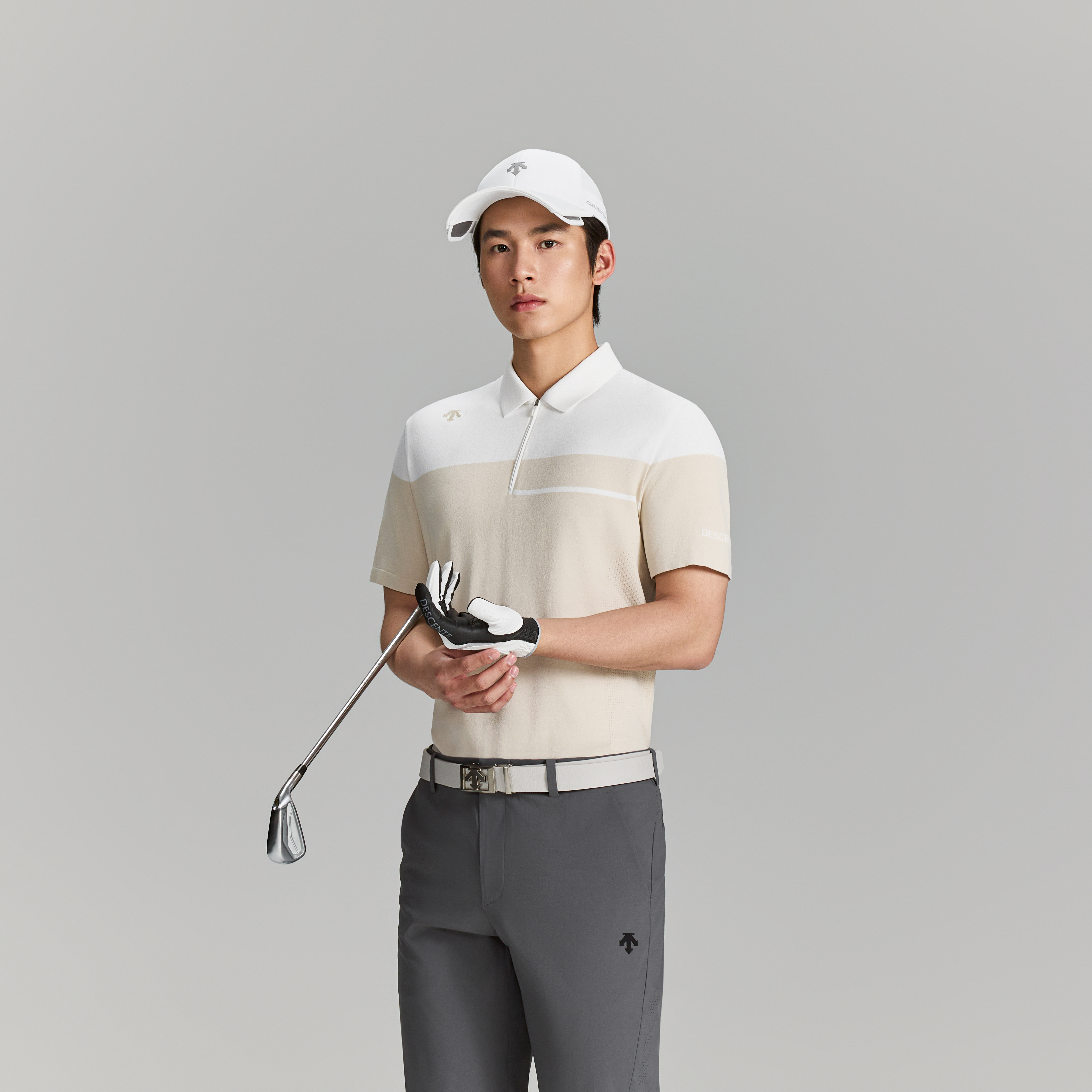 Men's GOLF Cooling & Uv-Protective Short-Sleeve Polo Shirt