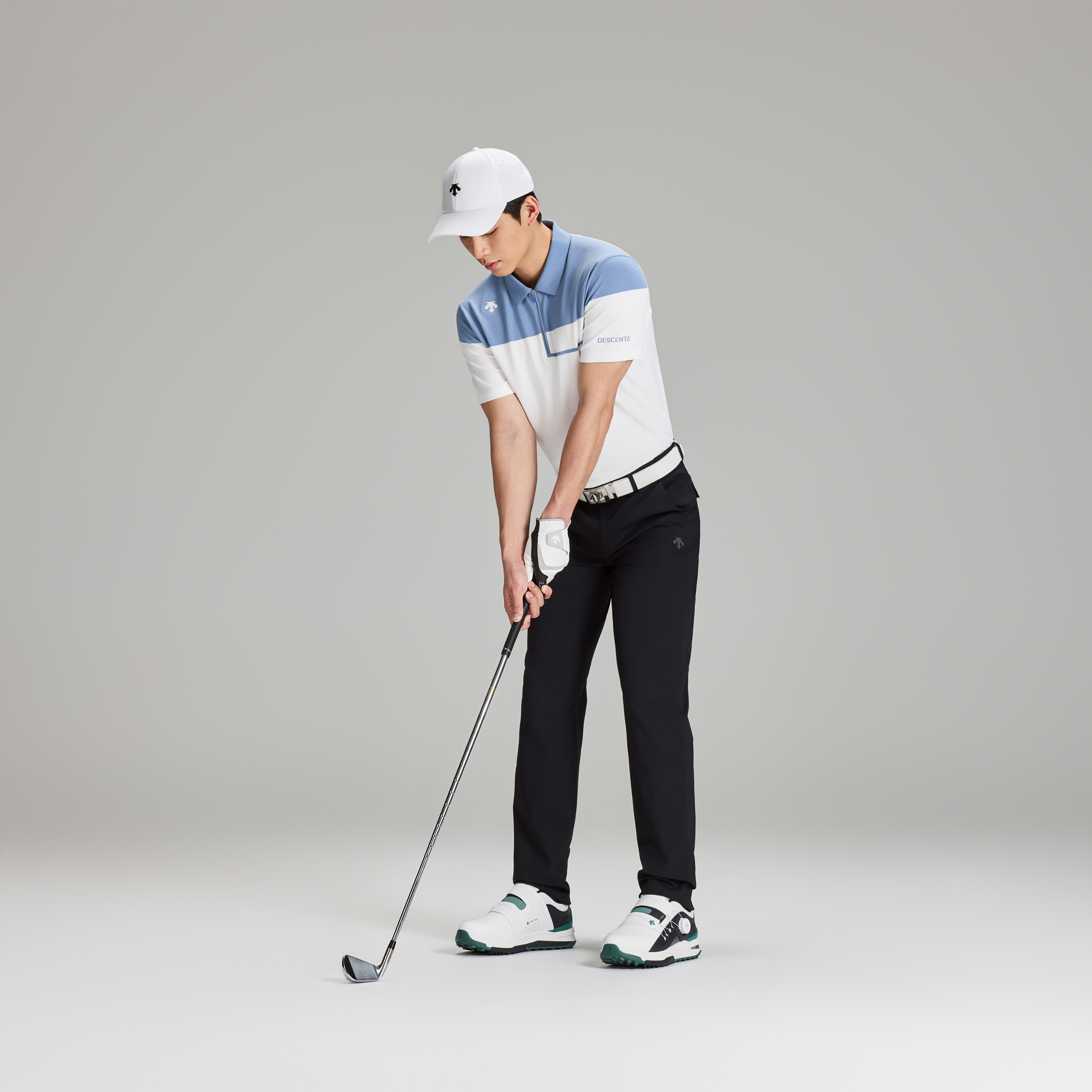Men's GOLF Cooling & Uv-Protective Short-Sleeve Polo Shirt