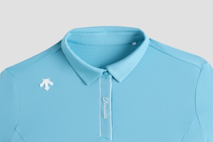 Women's Golf Princess Seam Ribbed Sleeve Short-Sleeve Polo Shirt