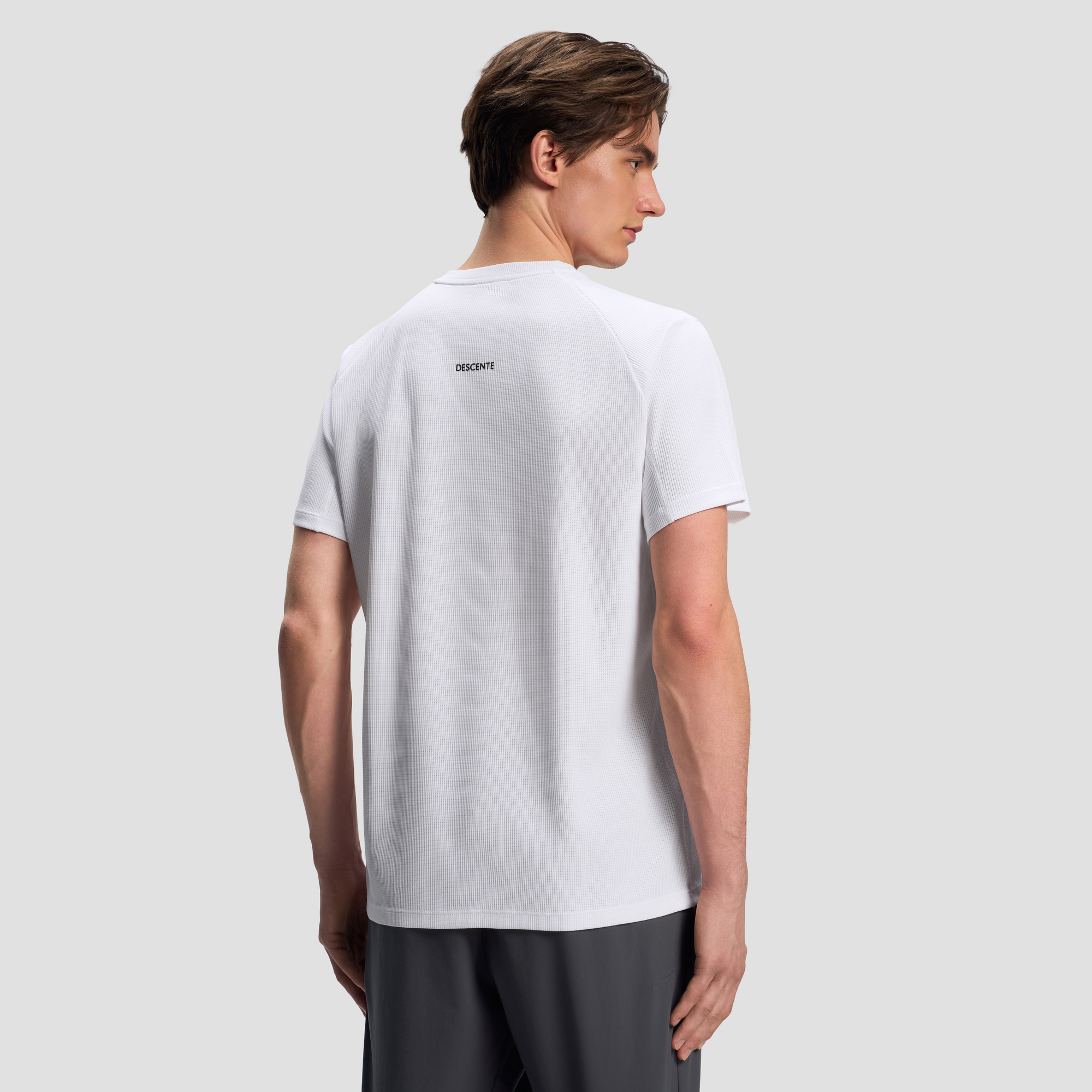 TRAINING Men Short Sleeve Knit T-Shirt