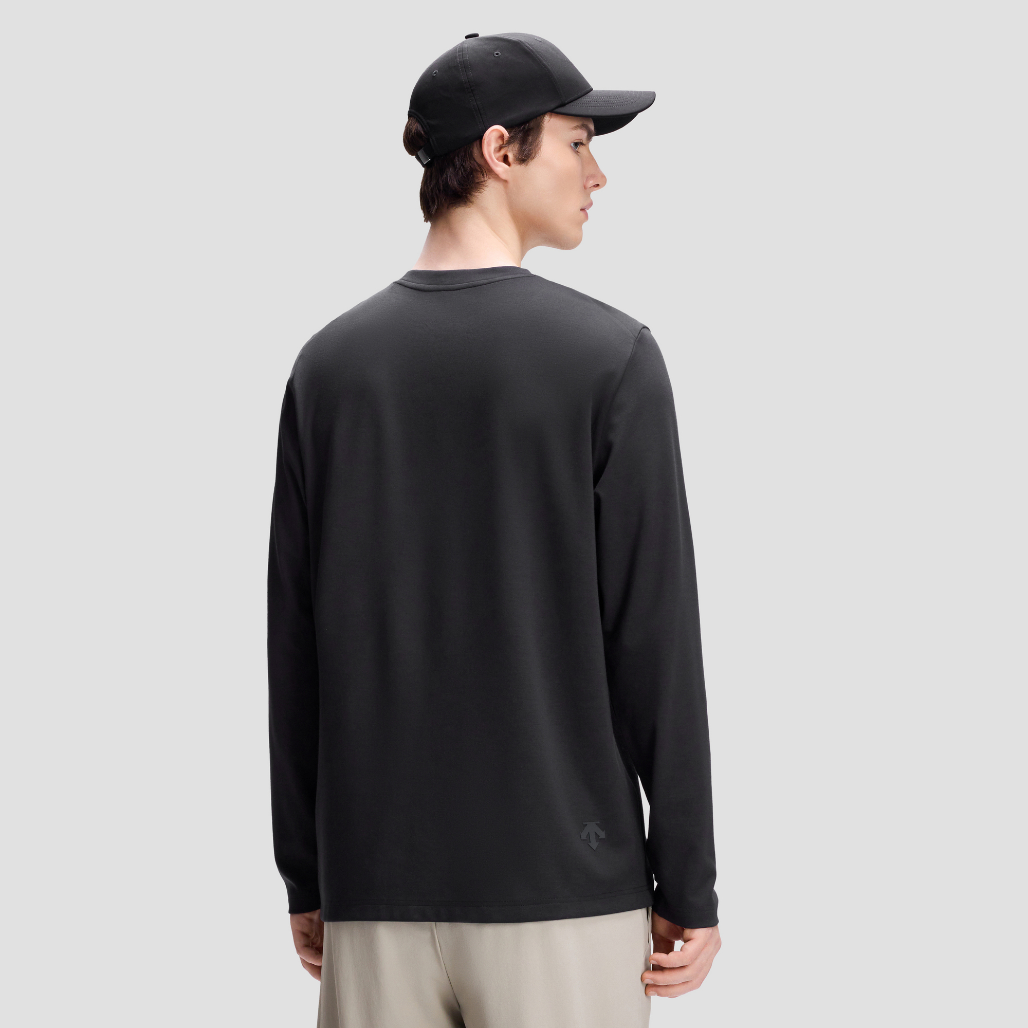 Men's DUALIS Long Sleeve Knit T-Shirt