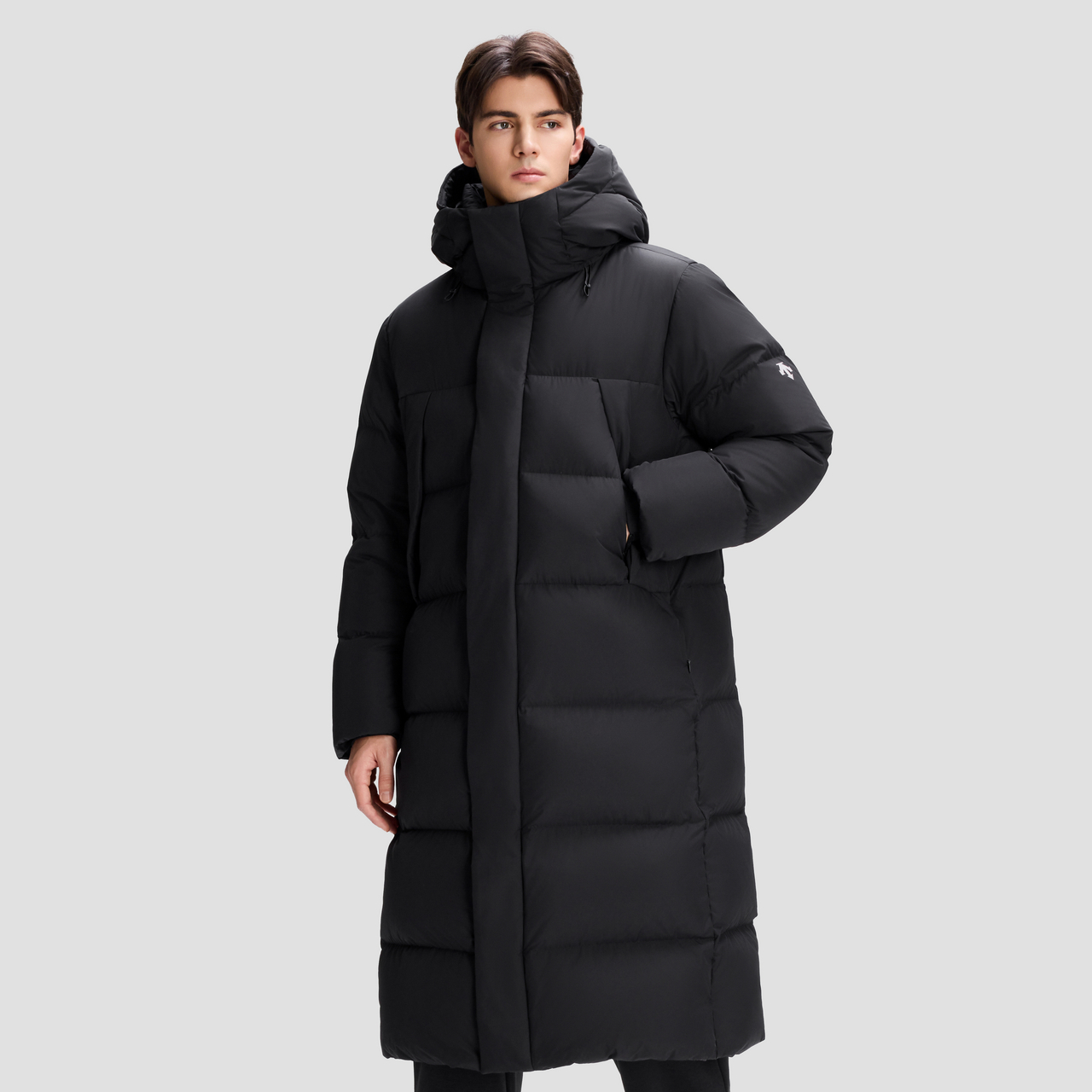 SKI STYLE Men Long Down Jacket