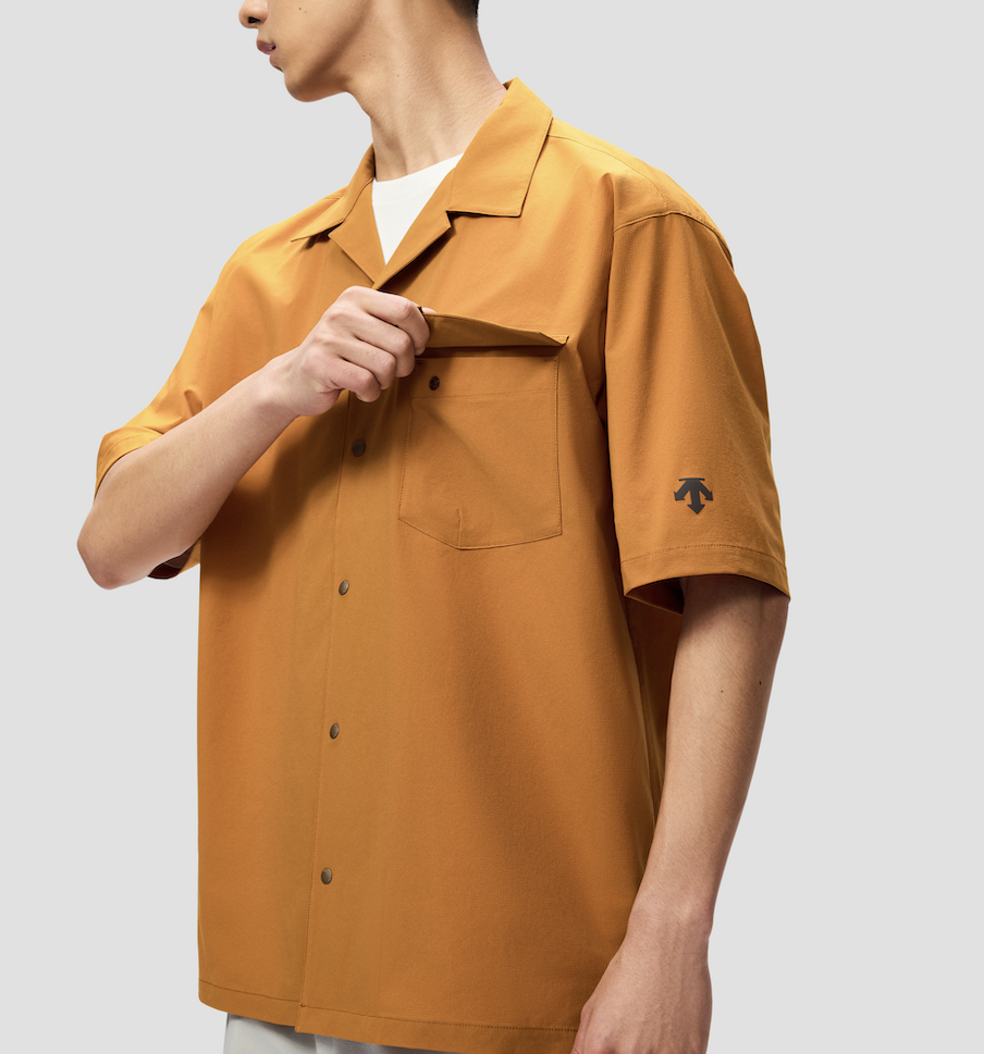 Men's BLANC Water-Repellent Ripstop Short Sleeve Woven Shirt
