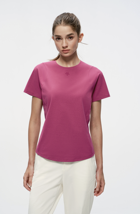 Women's TRAINING Quick-Drying Short Sleeve Knit Top
