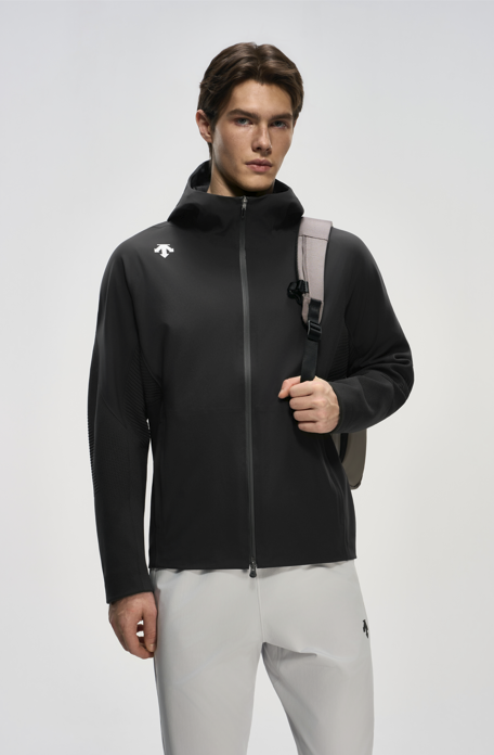 Men's TRAINING Water-Repellent Hooded Woven Jacket