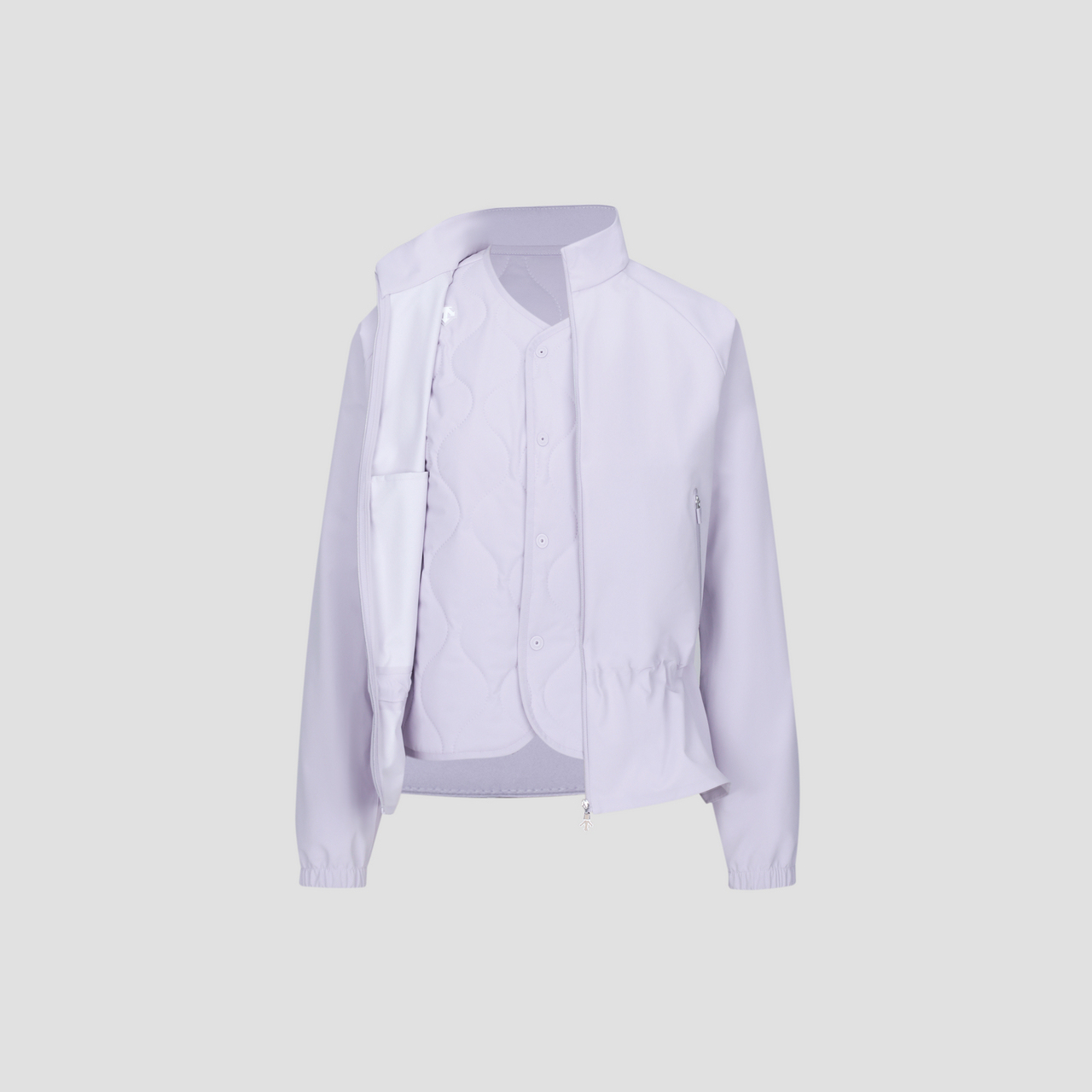 GOLF PRO Women 2in1 Woven Jacket
#LIGHT VIOLET