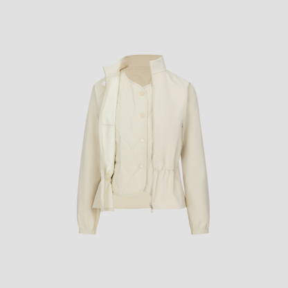 GOLF PRO Women 2in1 Woven Jacket
#BURGUNDY