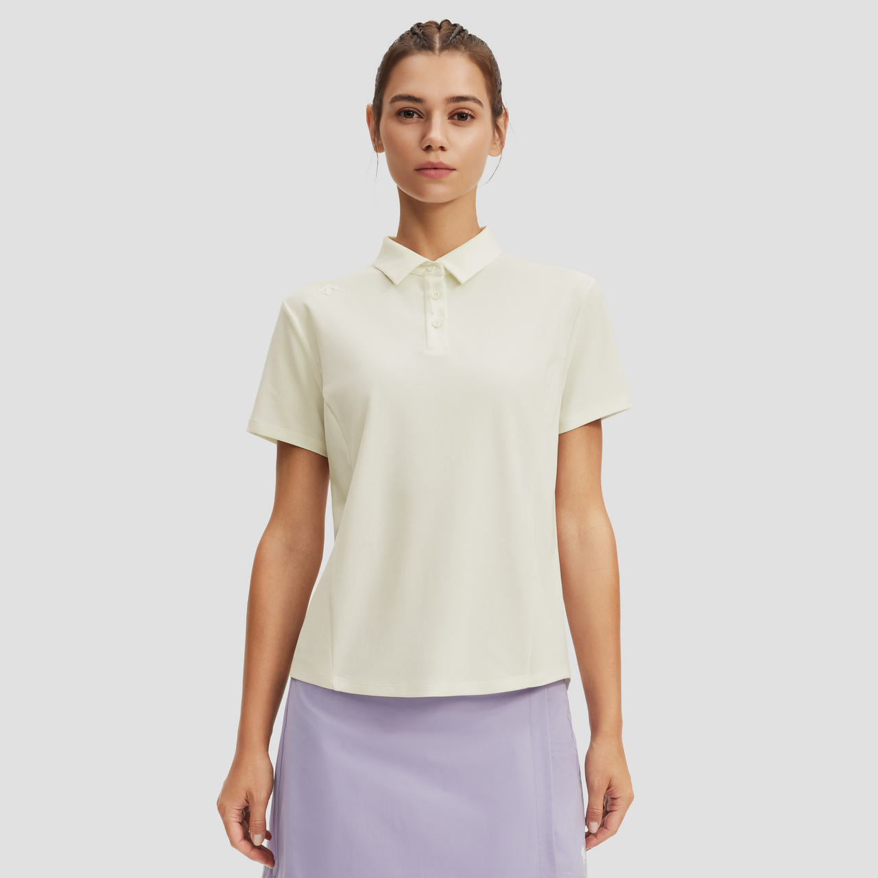 TRAINING Women Short Sleeve Polo Tee