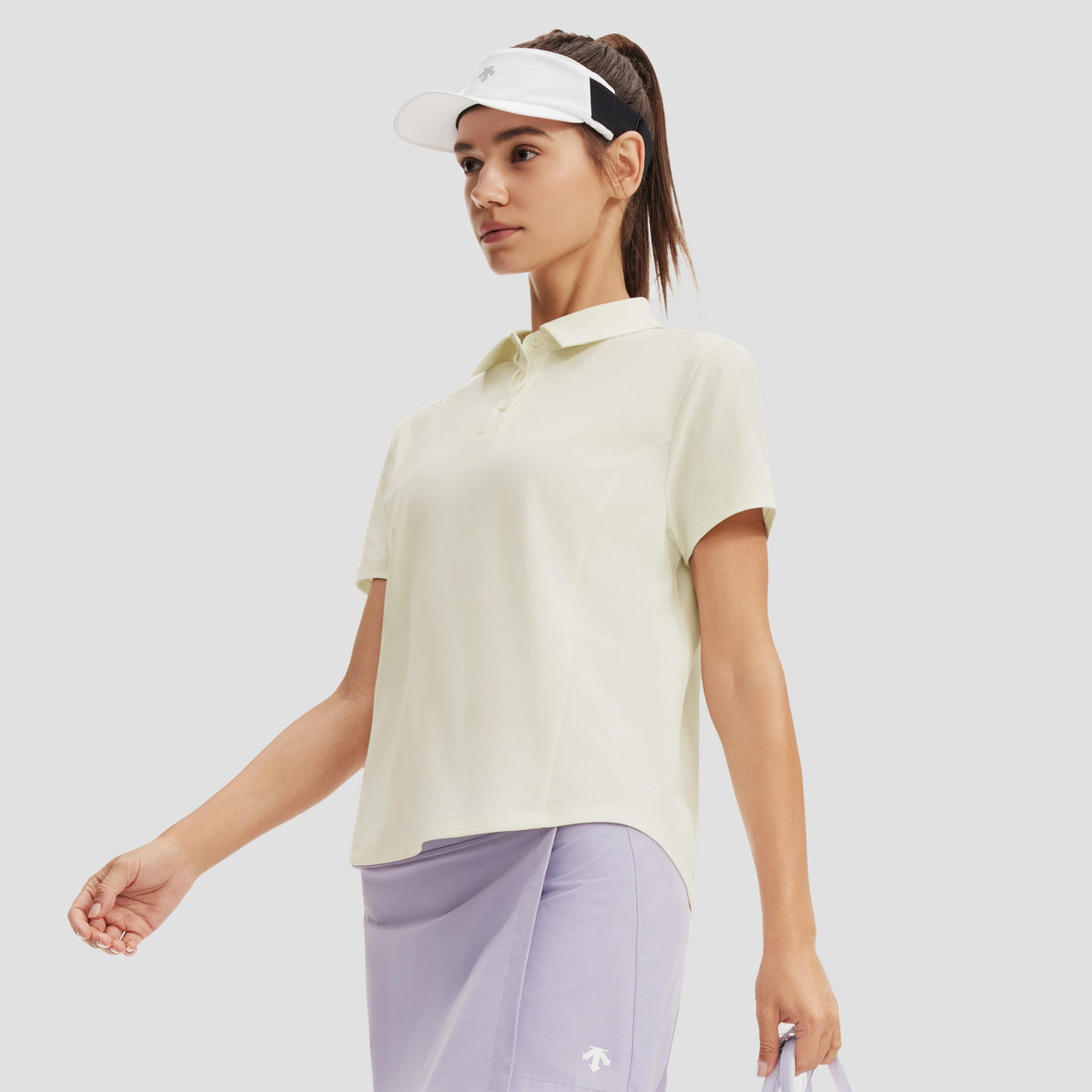 TRAINING Women Short Sleeve Polo Tee