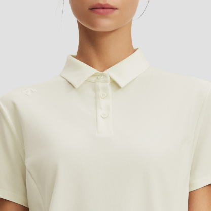 TRAINING Women Short Sleeve Polo Tee