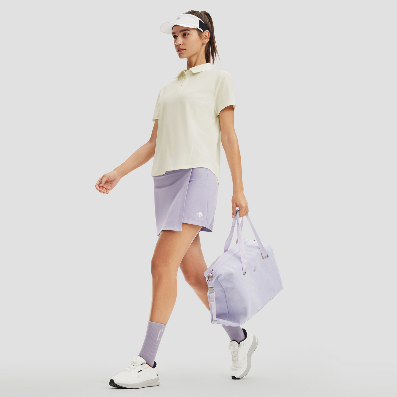 TRAINING Women Short Sleeve Polo Tee