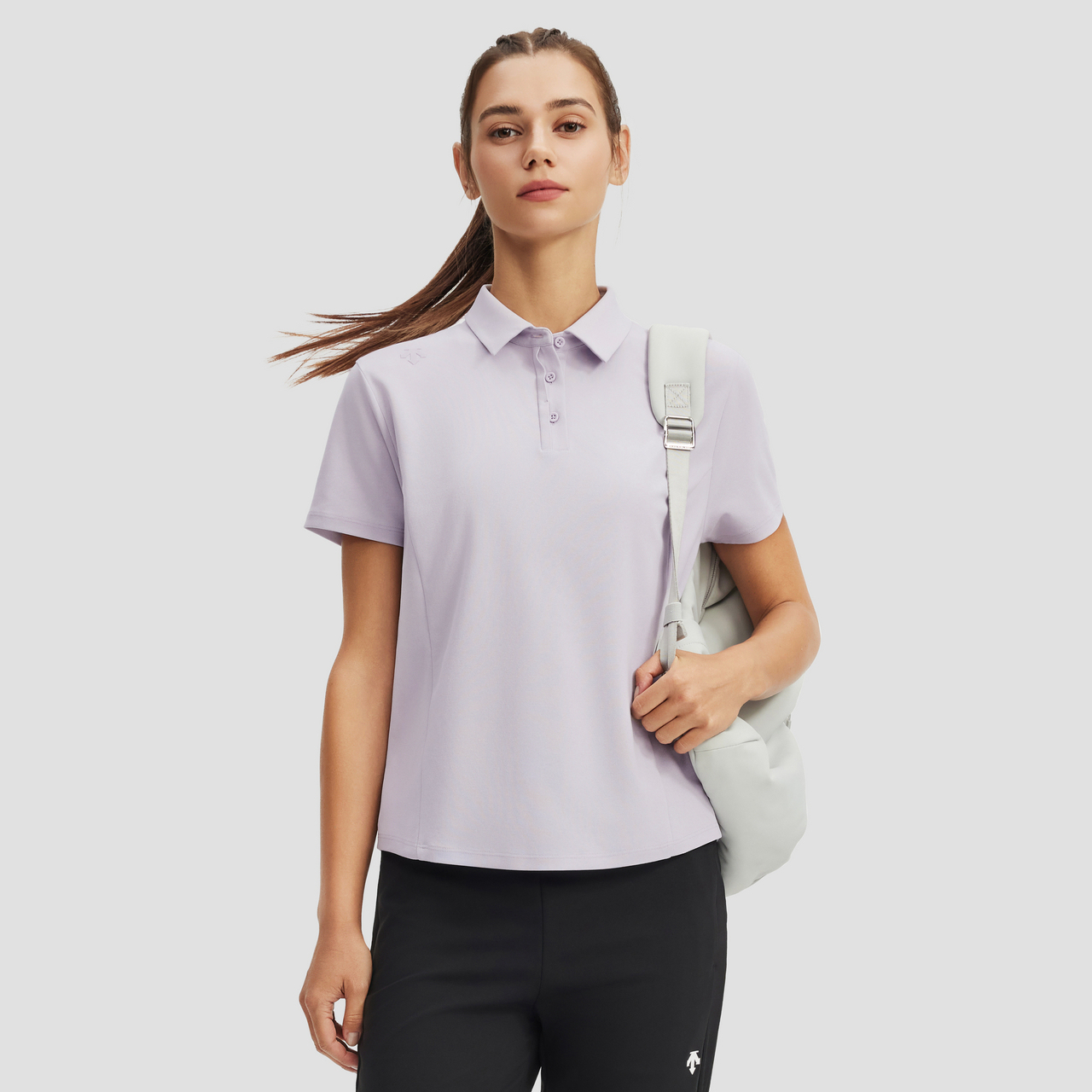 TRAINING Women Short Sleeve Polo Tee