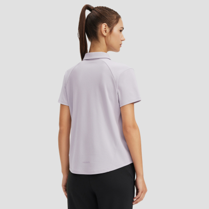 TRAINING Women Short Sleeve Polo Tee