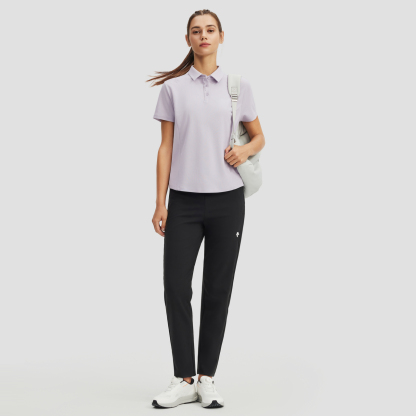 TRAINING Women Short Sleeve Polo Tee