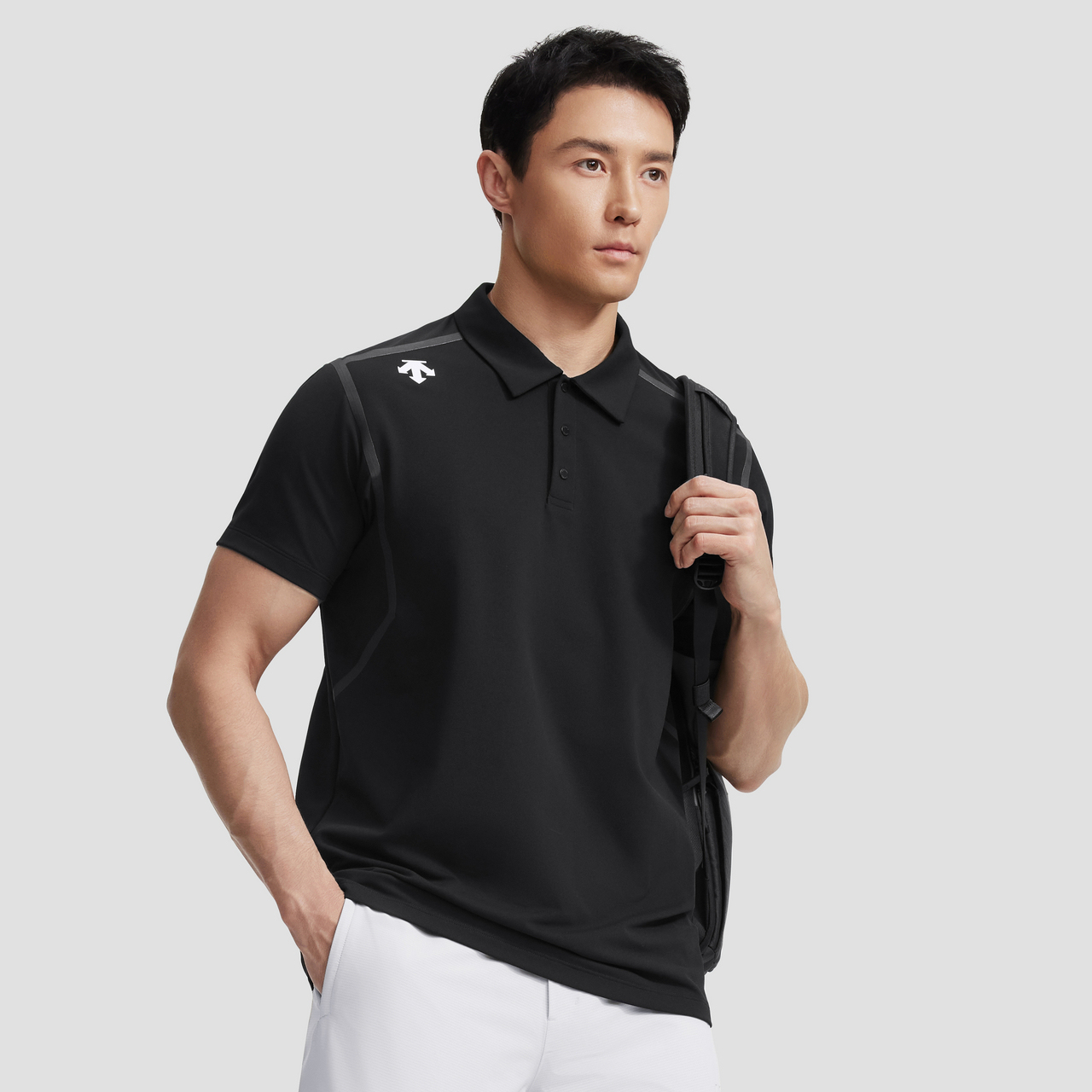 TRAINING Men Short Sleeve Polo T-Shirt