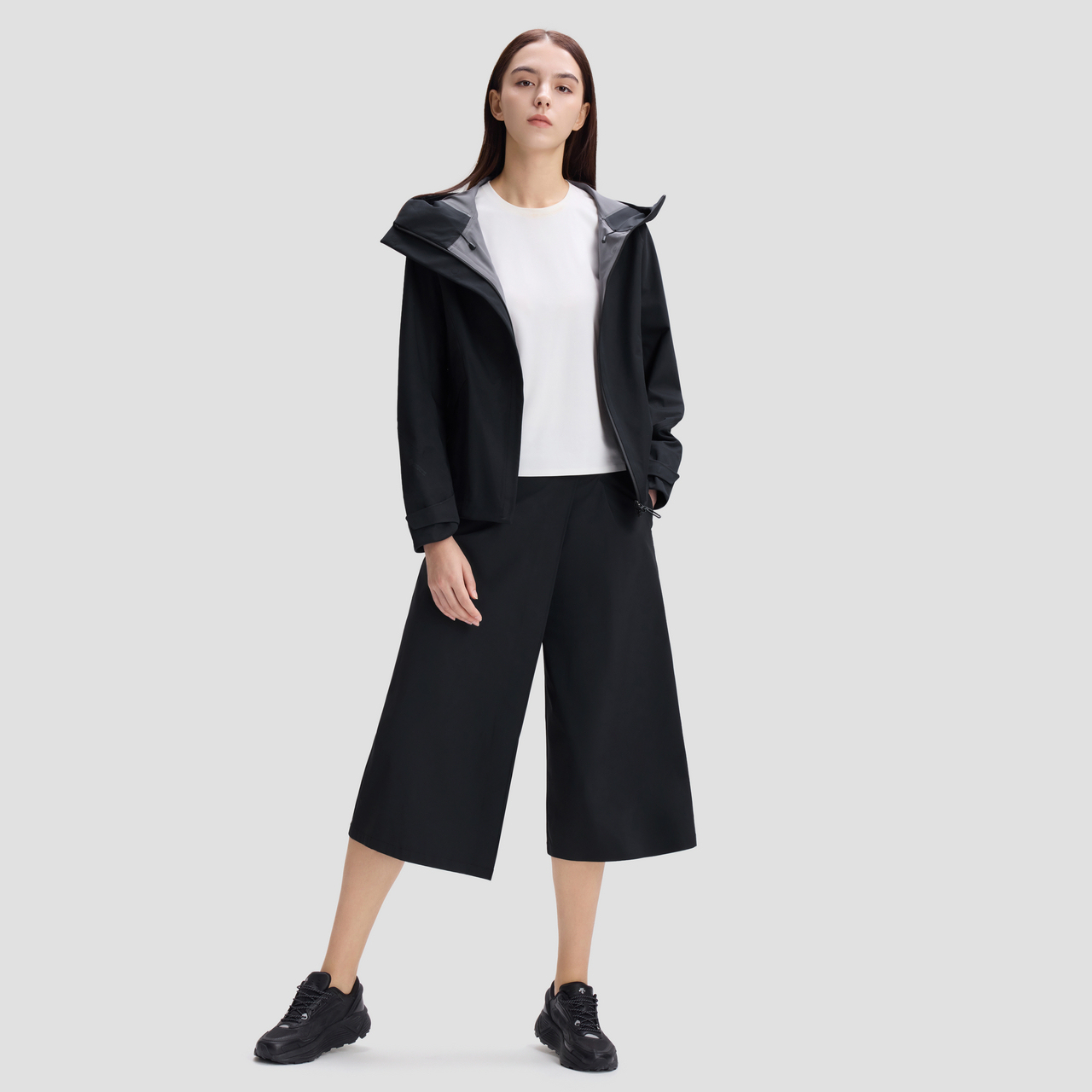 DUALIS Women Knit Zip Jacket