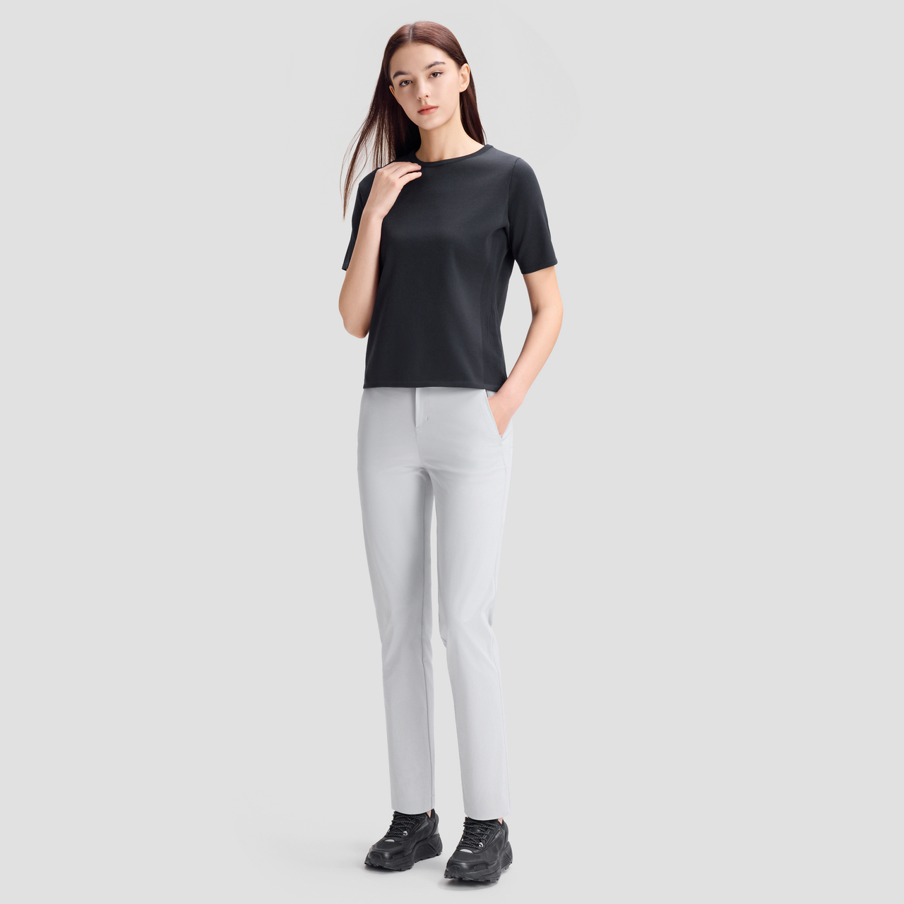 DUALIS Women Short Sleeve Tee