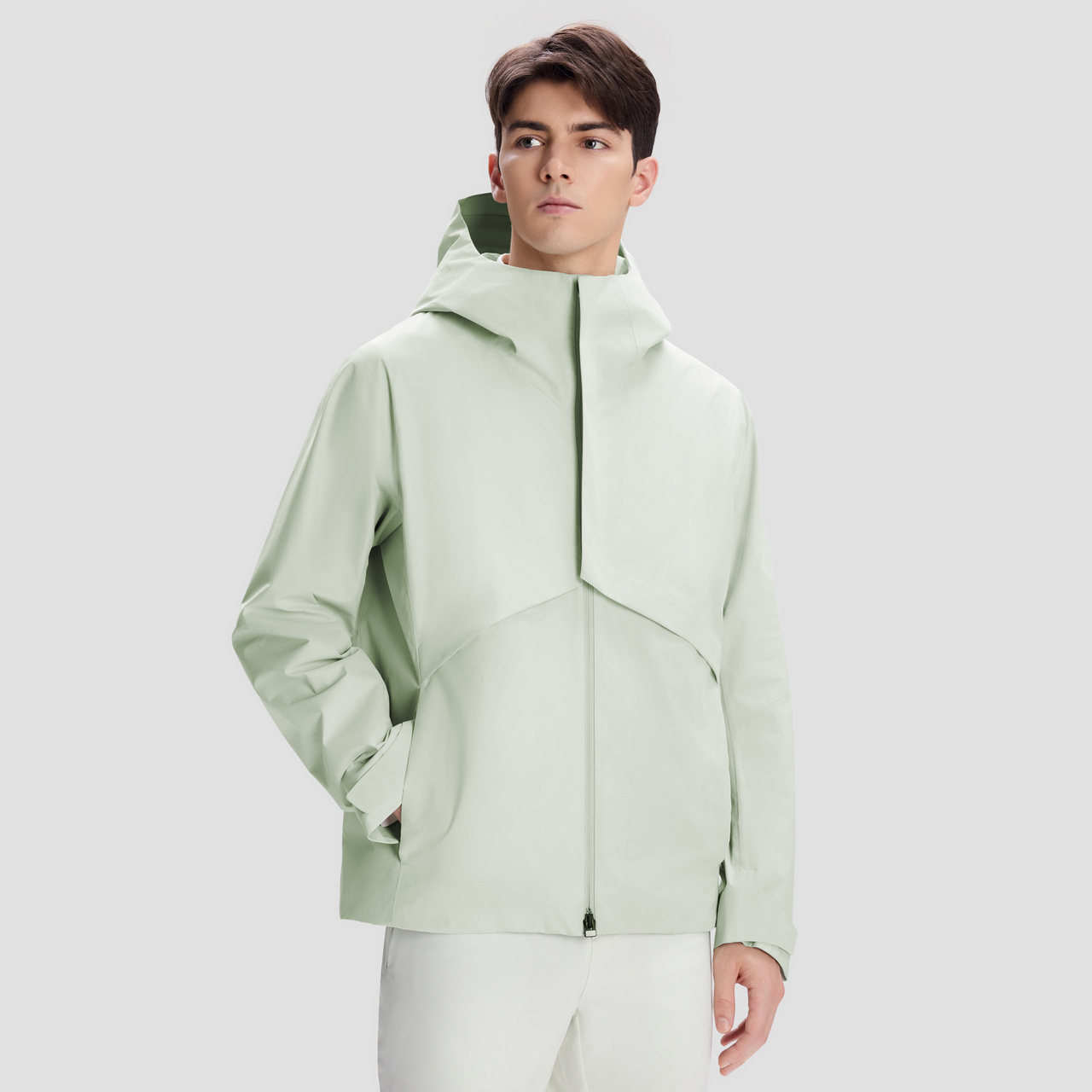 DUALIS MEN WOVEN JACKET