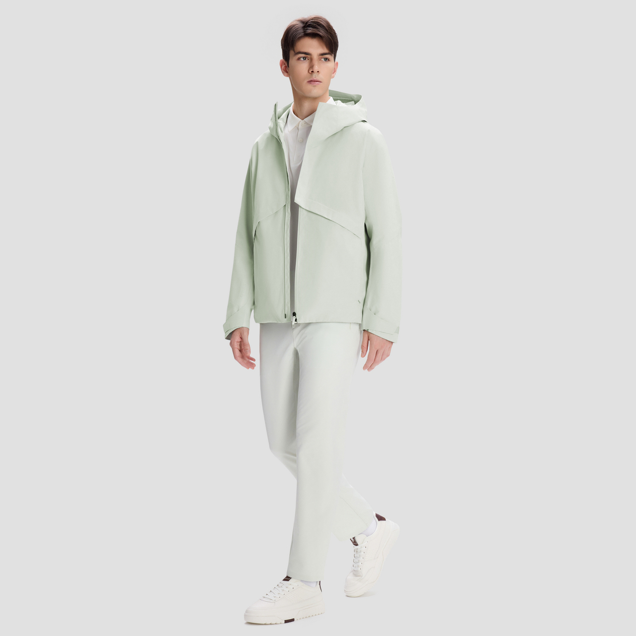 DUALIS MEN WOVEN JACKET