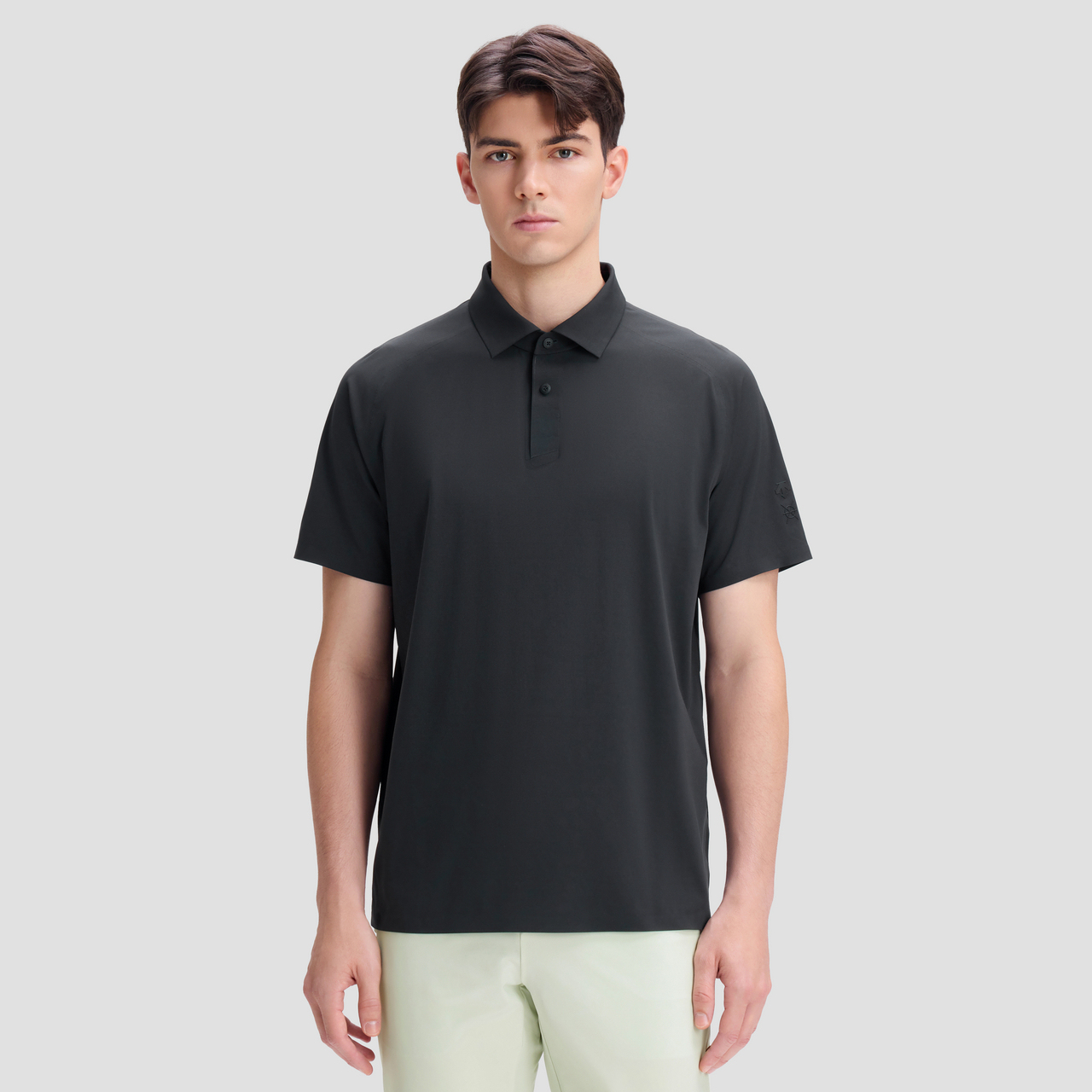 DUALIS Men Short Sleeve Polo Tee