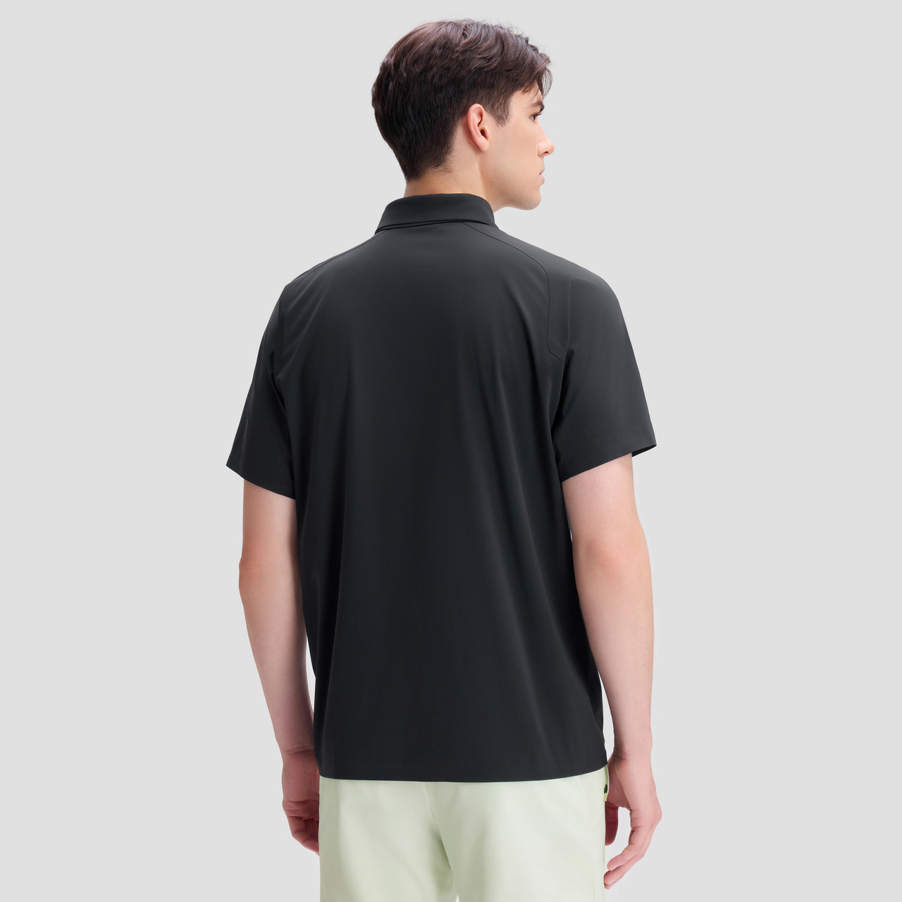 DUALIS Men Short Sleeve Polo Tee