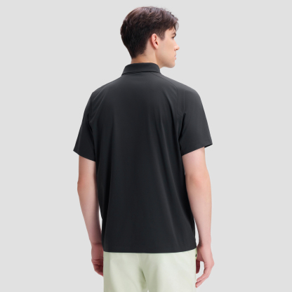 DUALIS Men Short Sleeve Polo Tee