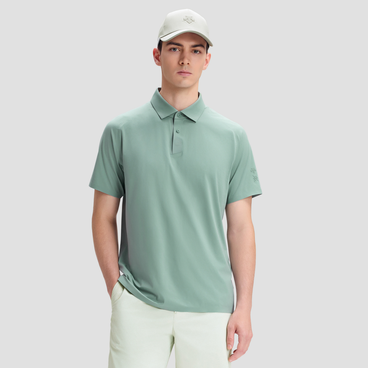 DUALIS Men Short Sleeve Polo Tee