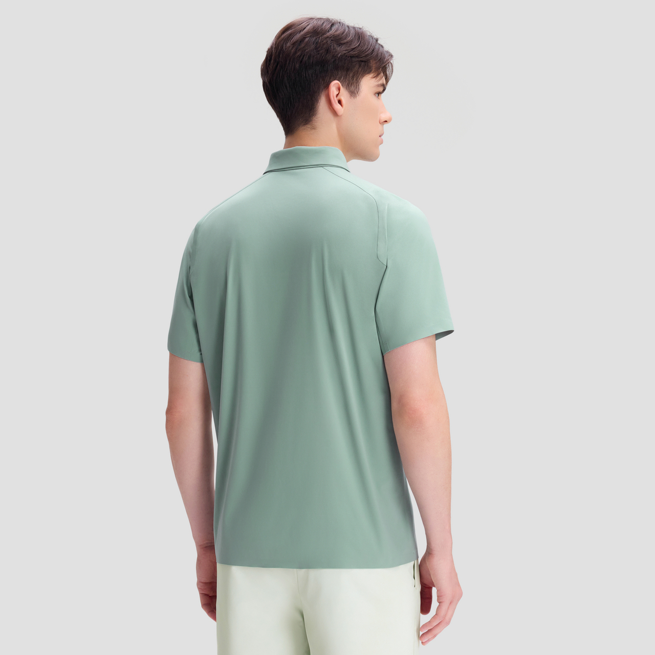 DUALIS Men Short Sleeve Polo Tee