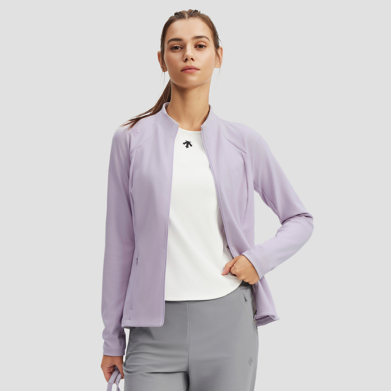 TRAINING Women Knit Zip Jacket