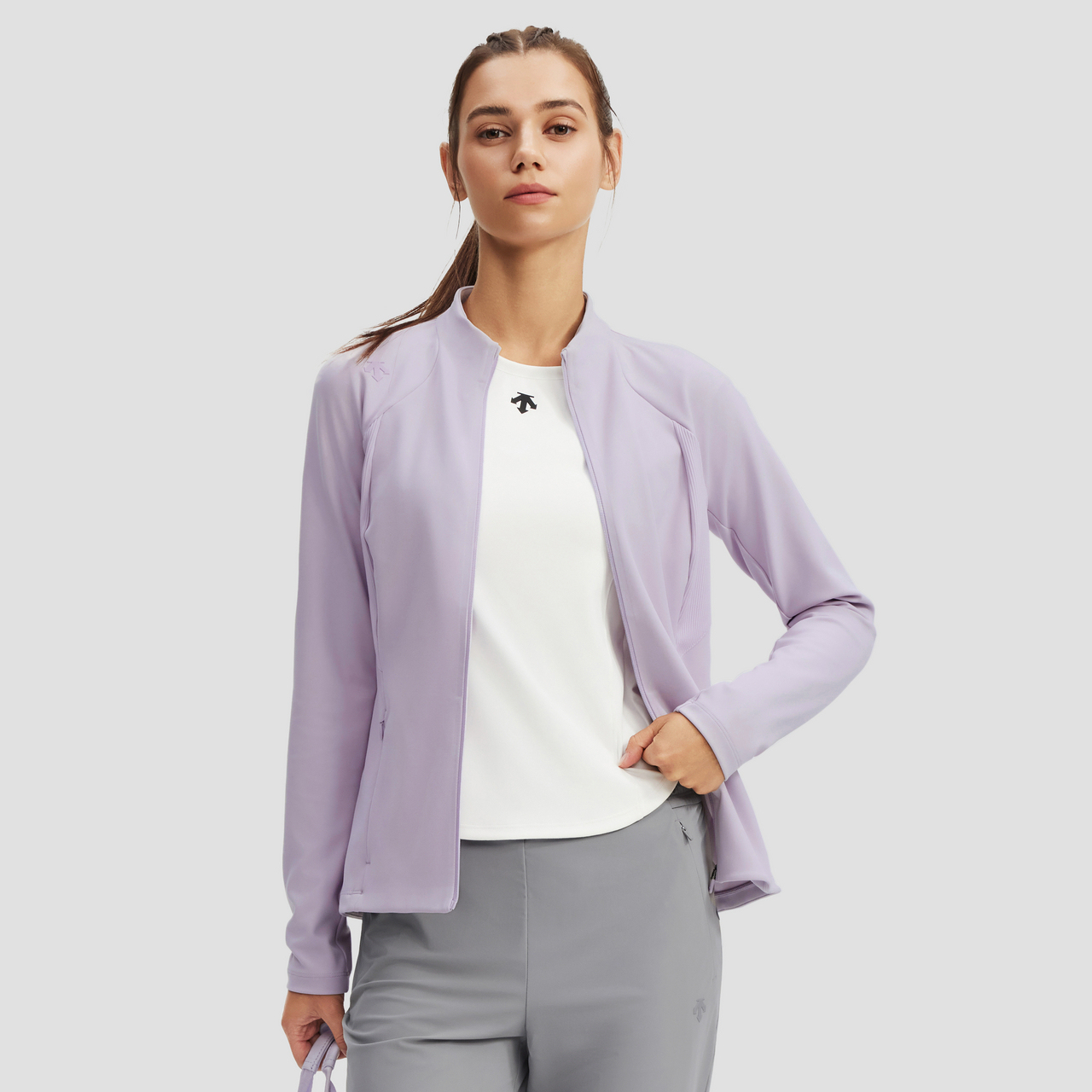 TRAINING Women Knit Zip Jacket